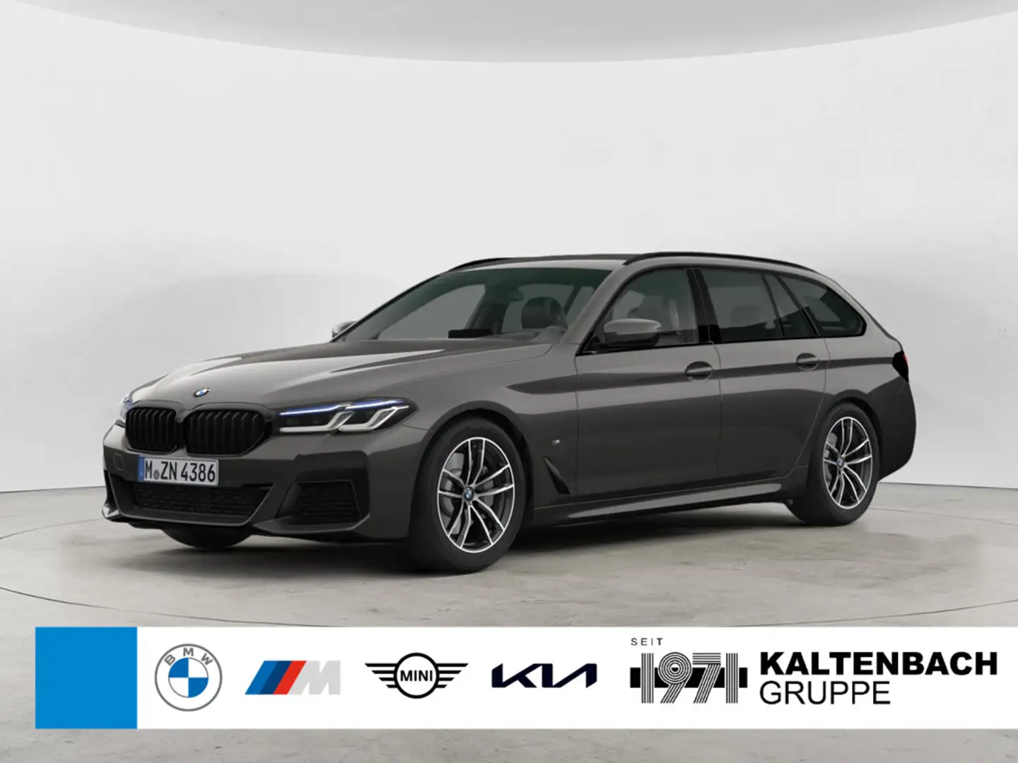 BMW 520 d Touring M-Sport FACEL. AHK HUD LASER LED Grau - 1
