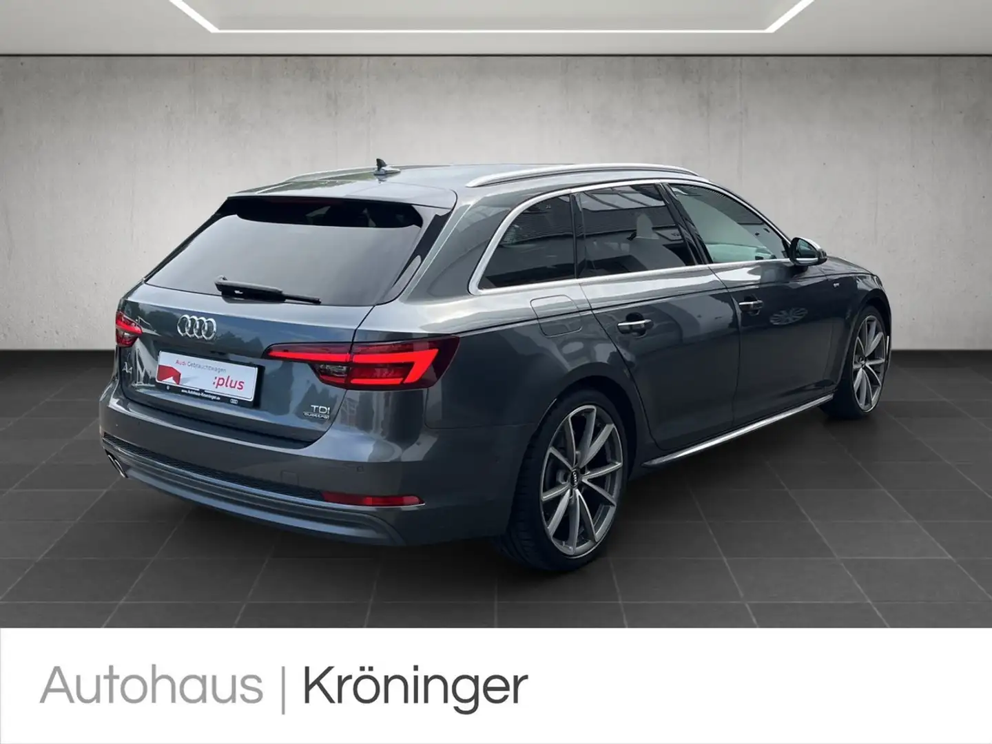 Audi A4 Avant 3.0 TDI Sline quattro sport B&O Pano Gris - 2