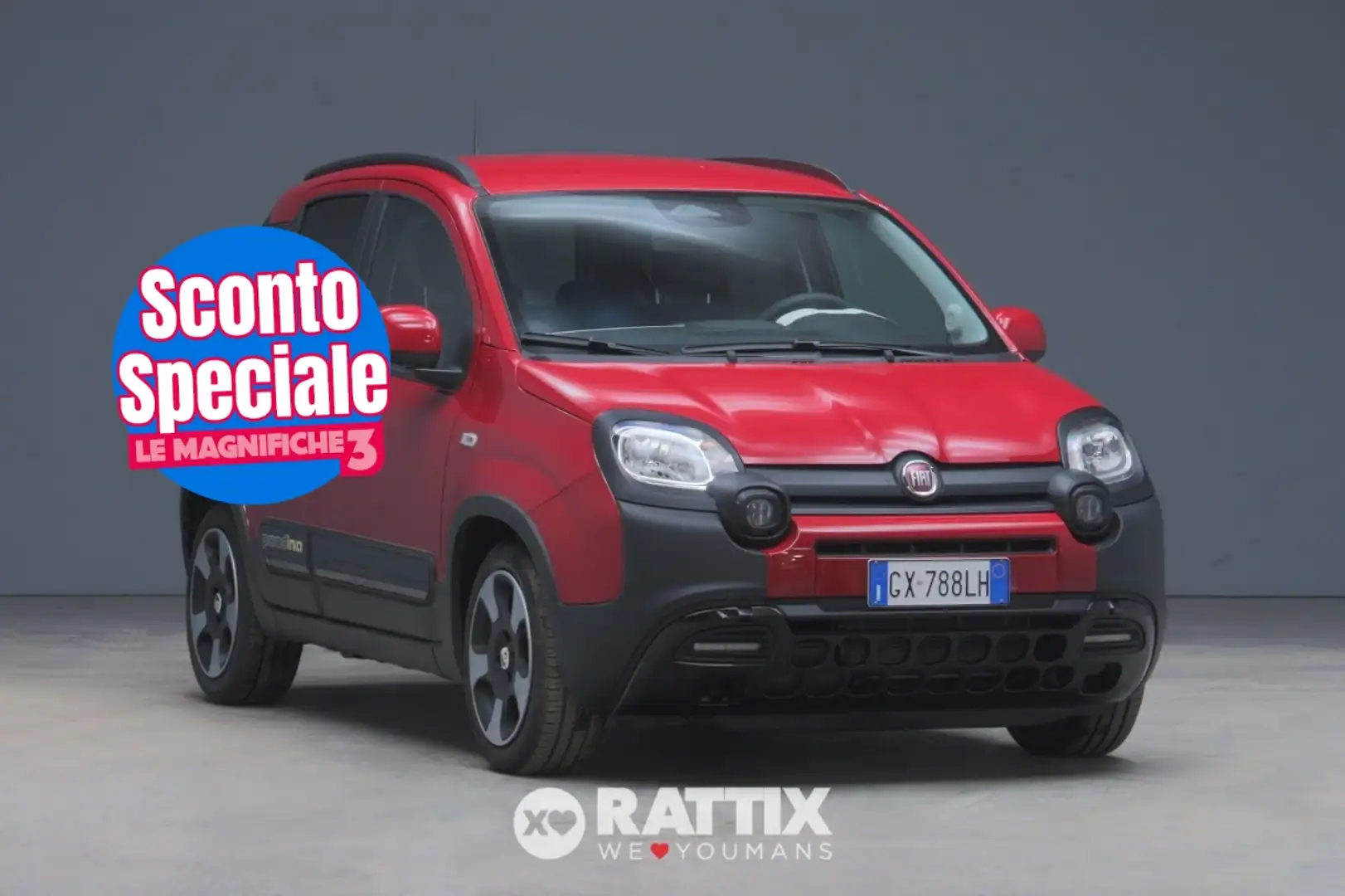 Fiat Panda Pandina 1.0 Firefly Hybrid 70CV Cross Rot - 1
