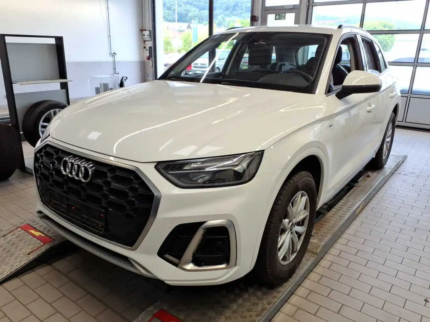 Audi Q5 S line 40 TDI quattro S-tronic +KAMERA+VIRTUA Blanc - 2