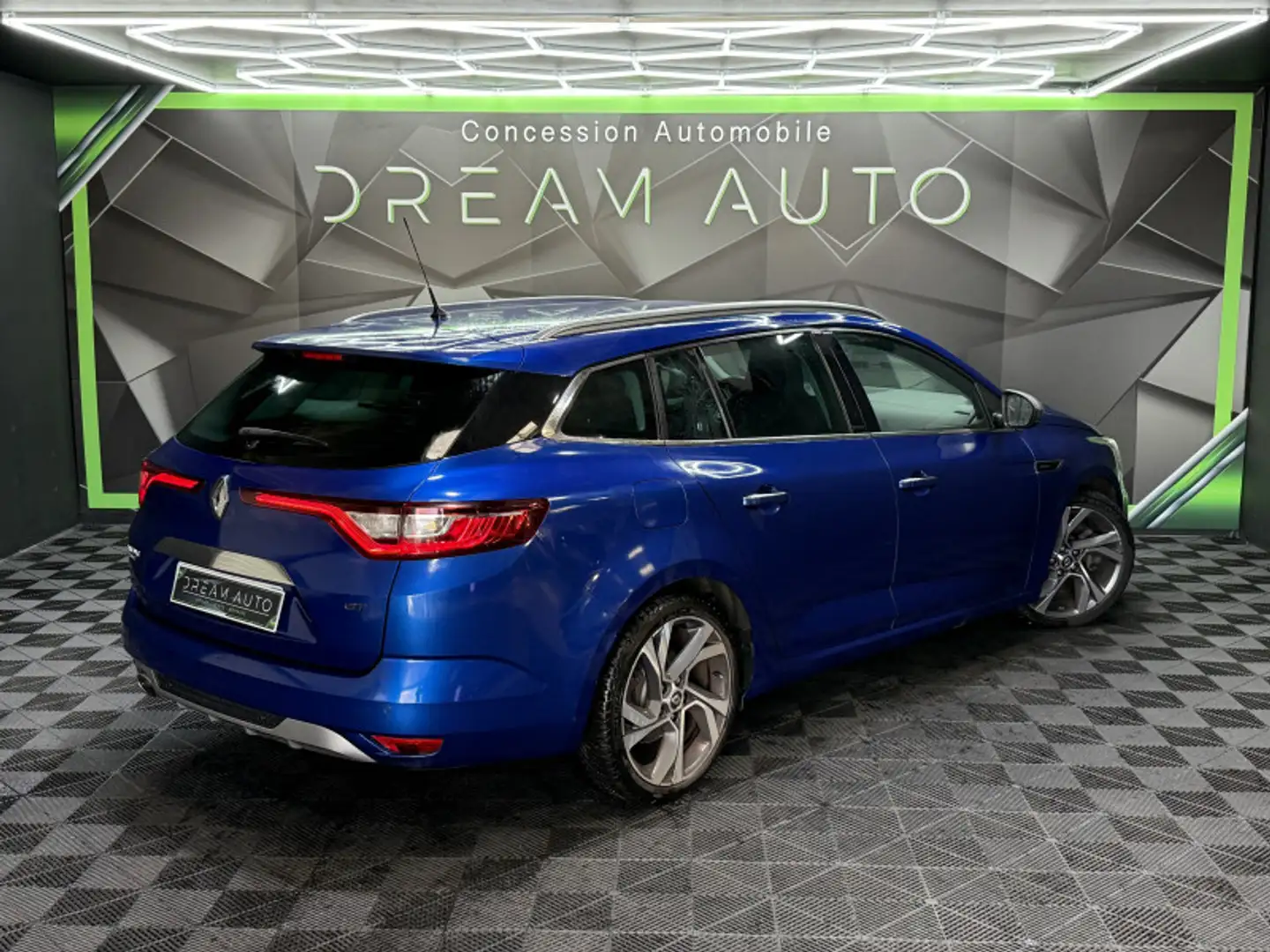 Renault Megane 1.6 TCE 205CH ENERGY GT EDC Bleu - 2