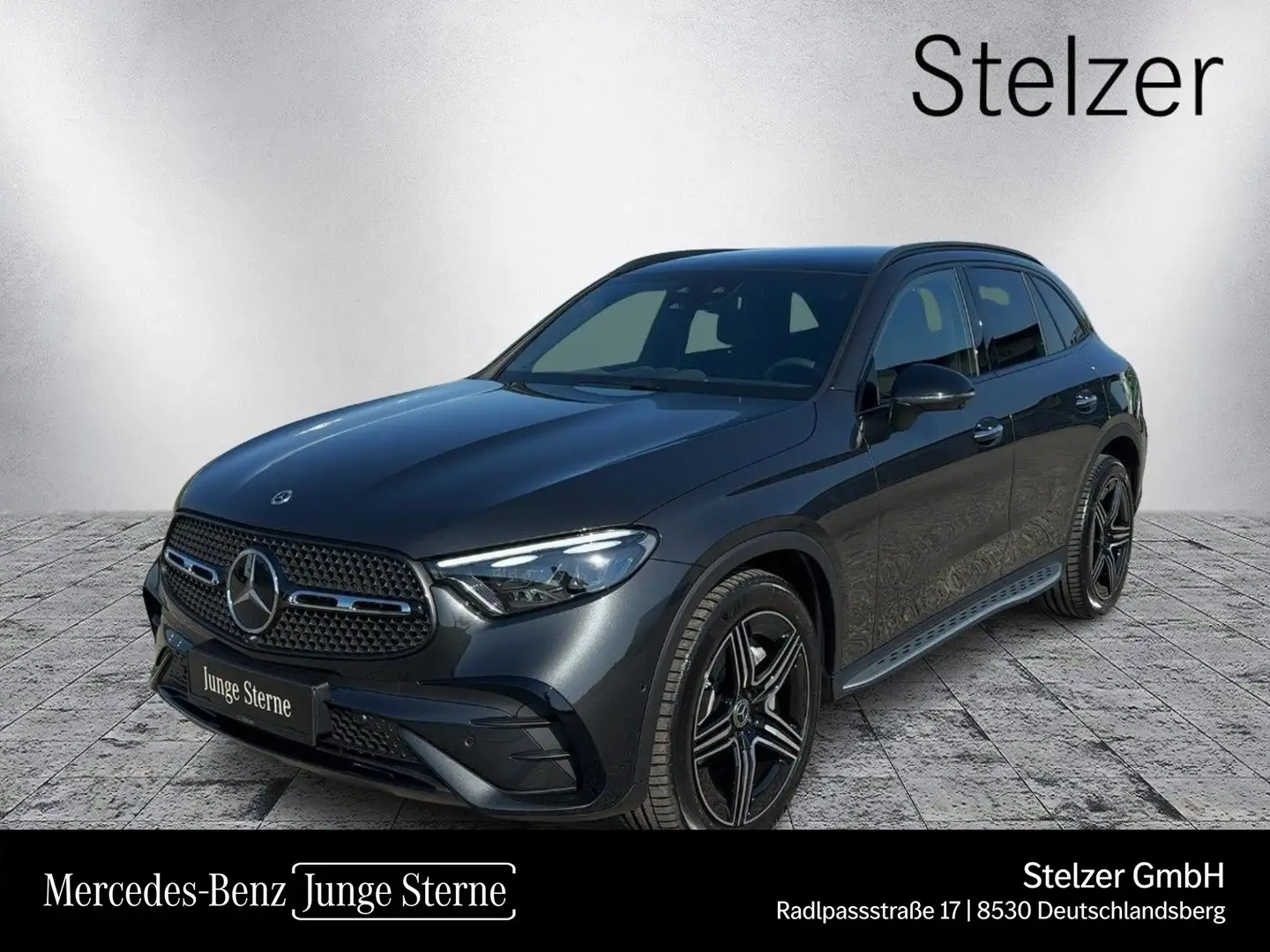Mercedes-Benz GLC 220 d 4MATIC Distr KeyGo PTS Shz Navi MBUX Grau - 1