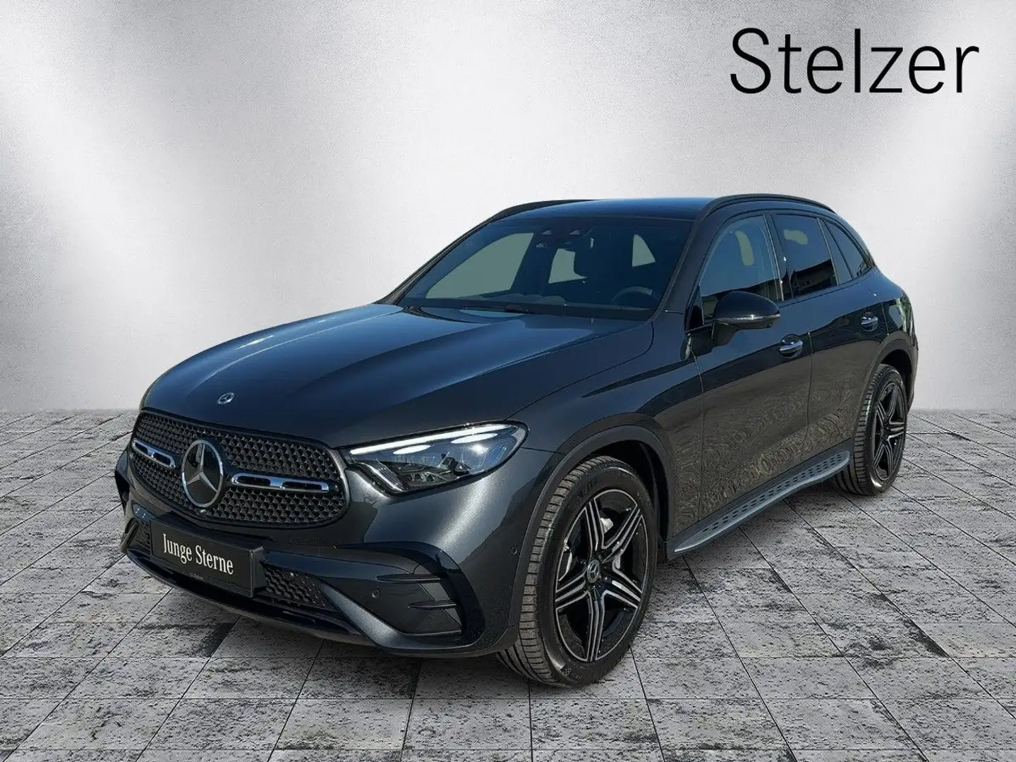 Mercedes-Benz GLC 220 d 4MATIC Distr KeyGo PTS Shz Navi MBUX Grau - 2
