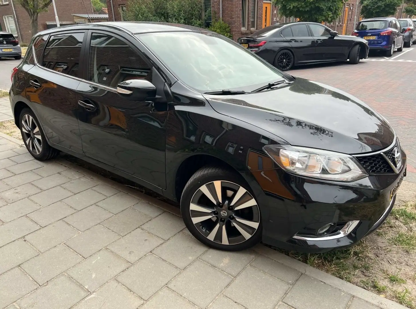 Nissan Pulsar Nissan Pulsar 1.2 2016 116pk ,led,airco Zwart - 2