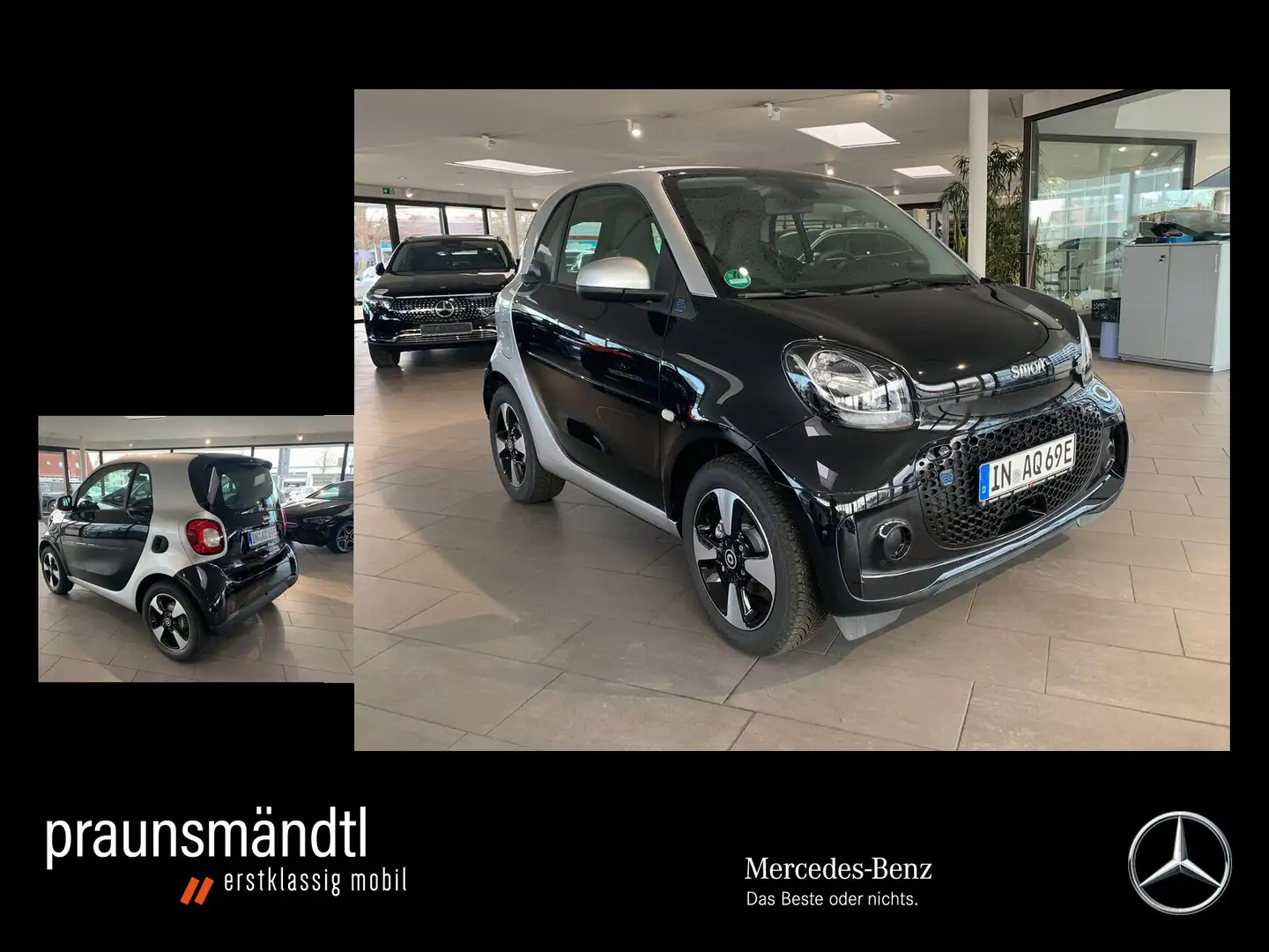 smart forTwo EQ FORTWO PASSION/PREMIUM/22 KW/PTS/KAM/SHZ/PANO Nero - 1