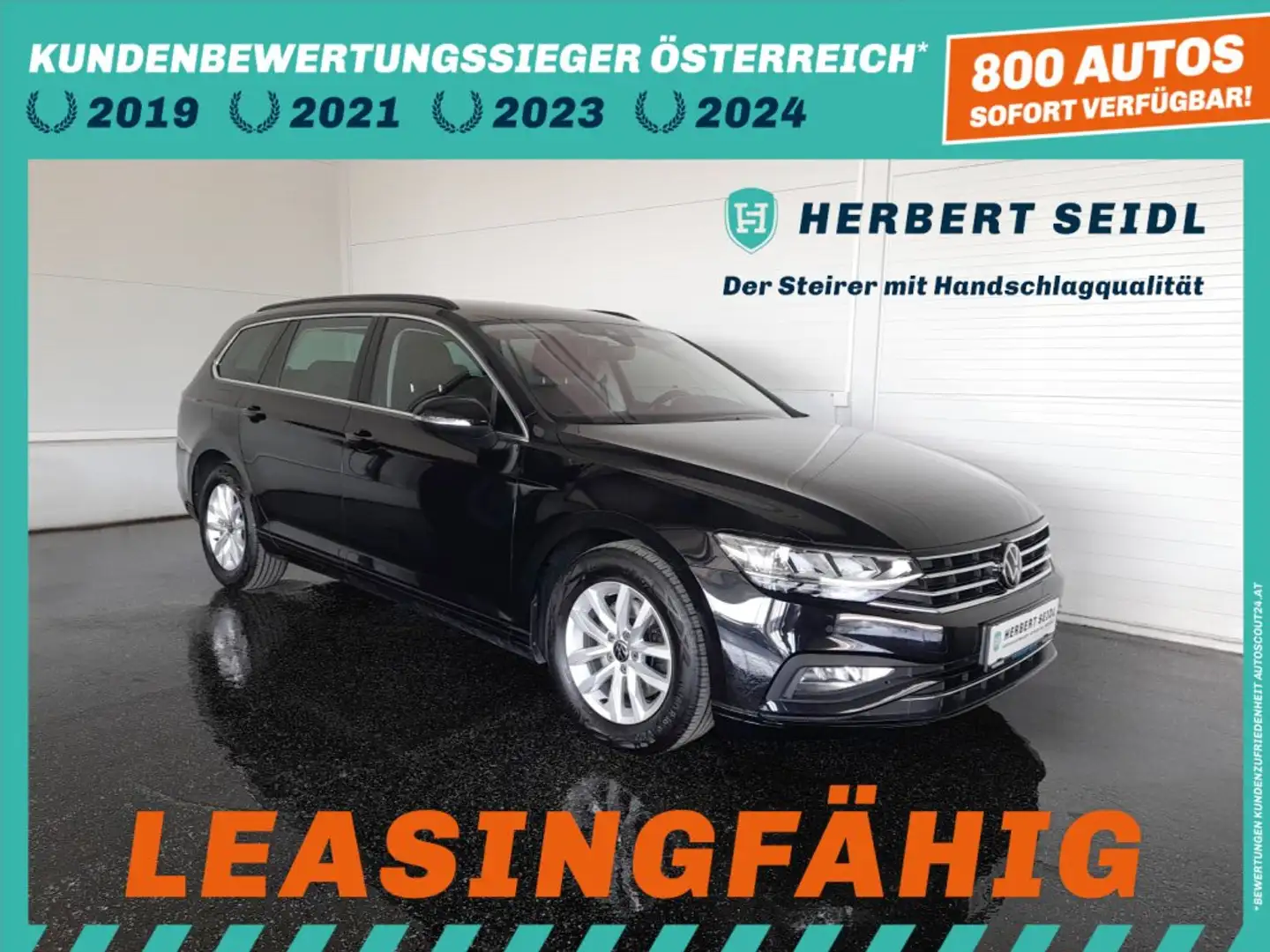 Volkswagen Passat Variant BUSINESS 2,0 TDI DSG *LED / NAVI / ACC / KAMERA / SPORT MASSAGESITZ / VERKEHRSZEICHENASSIST* Schwarz - 1