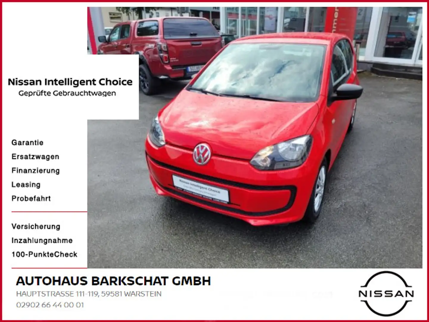 Volkswagen up! take up! Rosso - 1