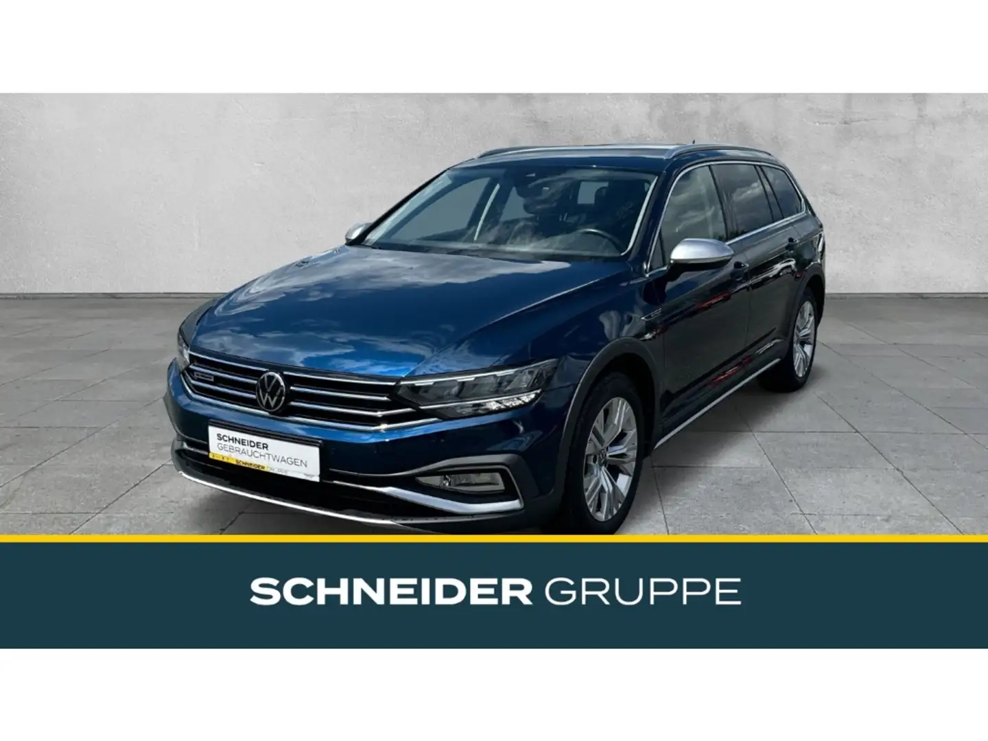 Volkswagen Passat Alltrack Variant 4Motion 2.0 TSI AHK+NAVI Modrá - 1