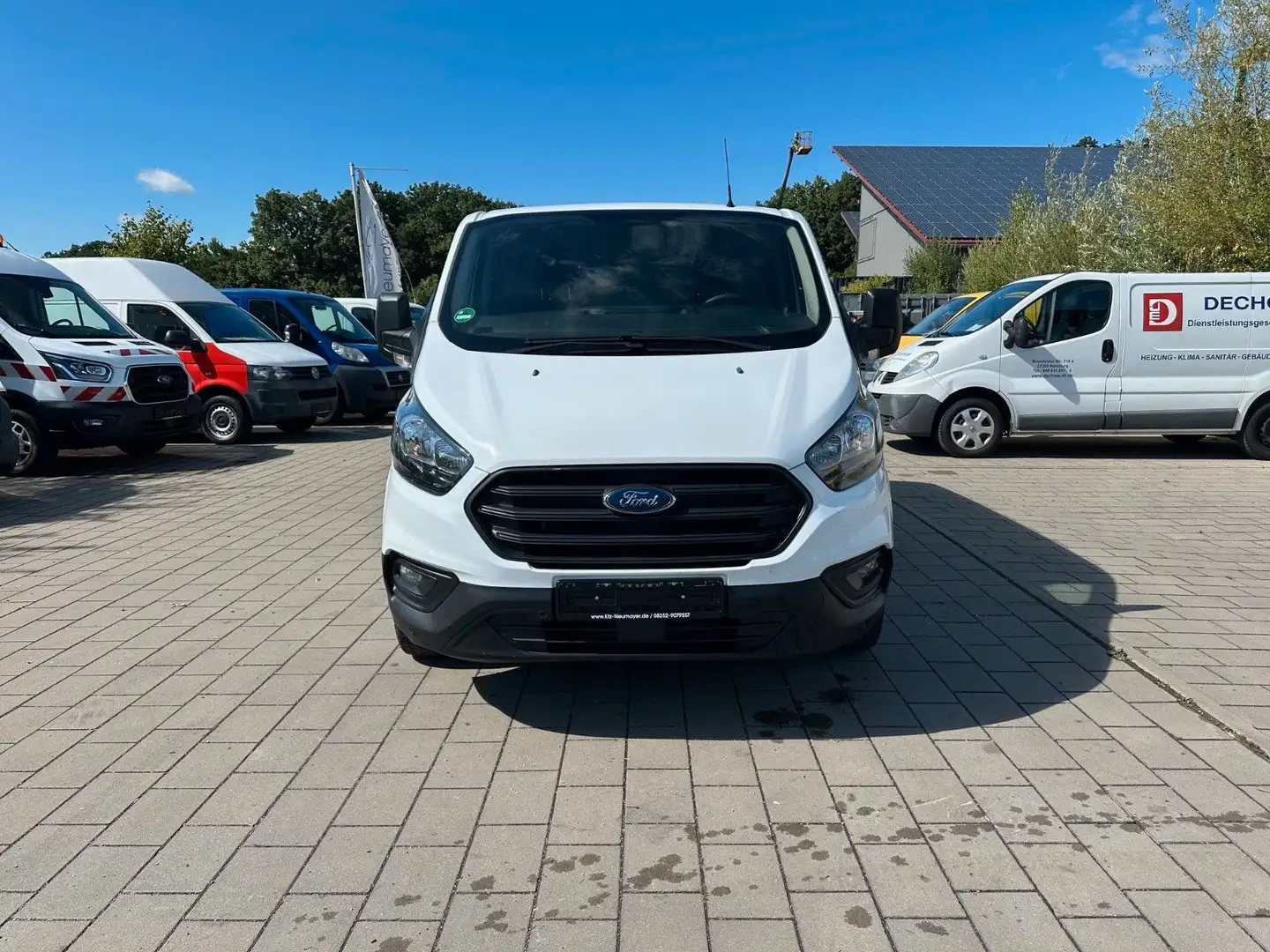 Ford Transit Custom /Klima/2-Sitzer/Multilenkrad/Radio Weiß - 2