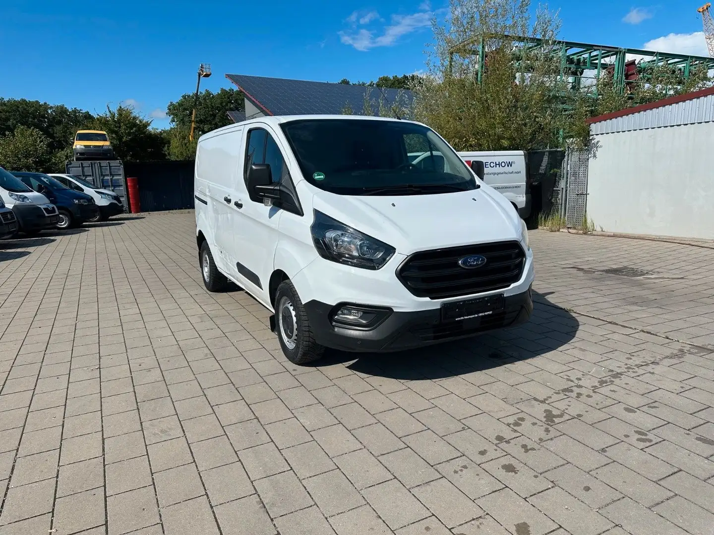 Ford Transit Custom /Klima/2-Sitzer/Multilenkrad/Radio Weiß - 1