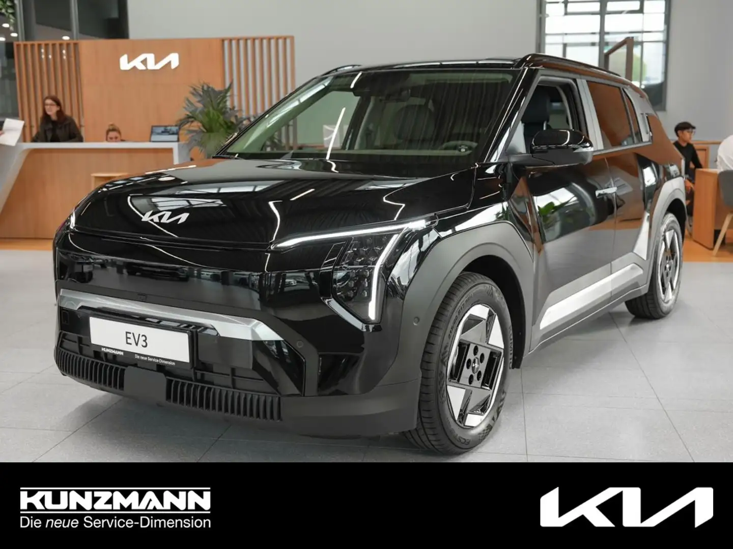 Kia EV3 58,3 kWh Earth Upgrade-Paket Klima Lenkradhzg Schwarz - 1