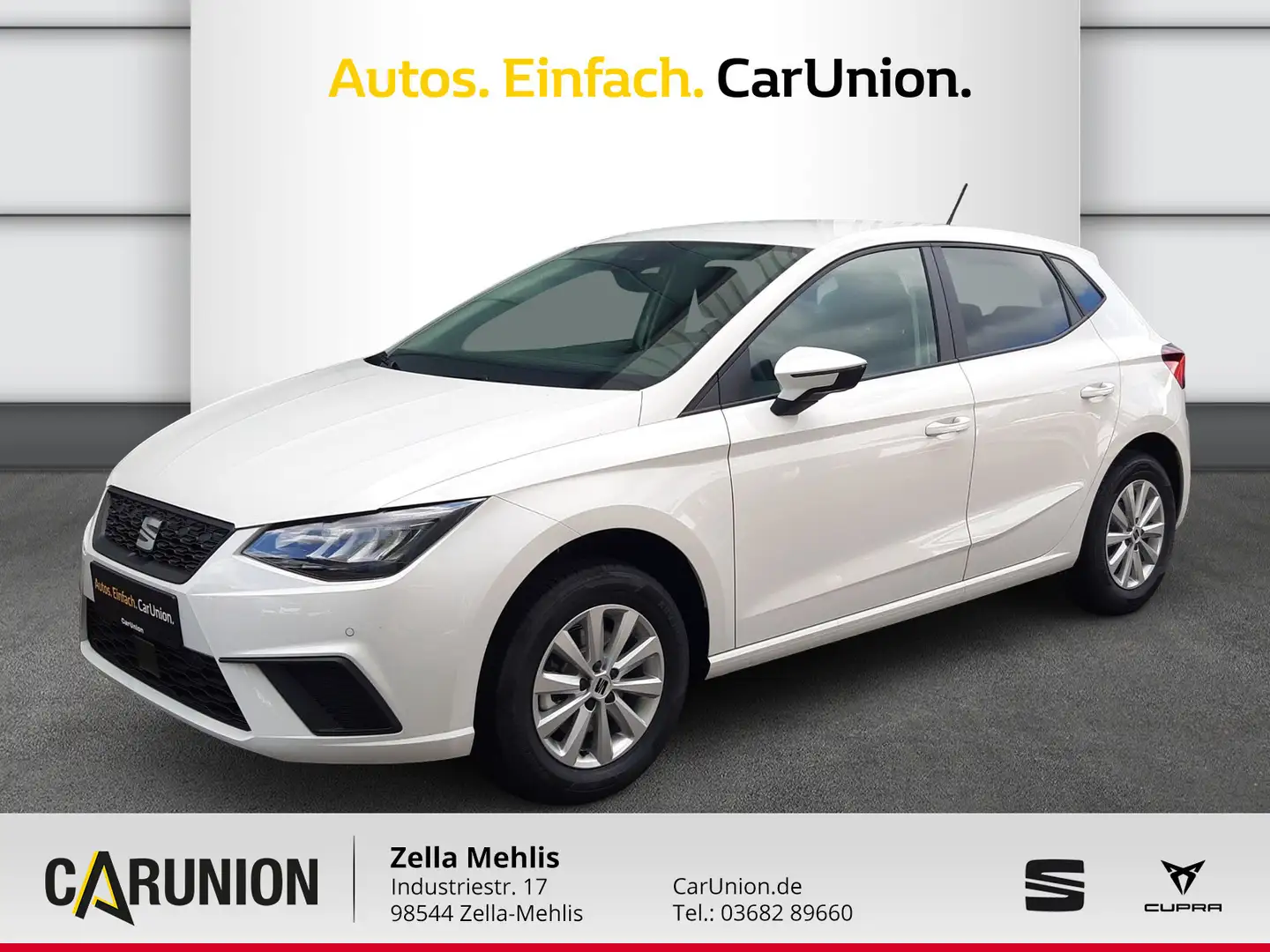SEAT Ibiza Road Edition 1.0 TSI 85 kW (116 PS) 6-Gang Weiß - 1