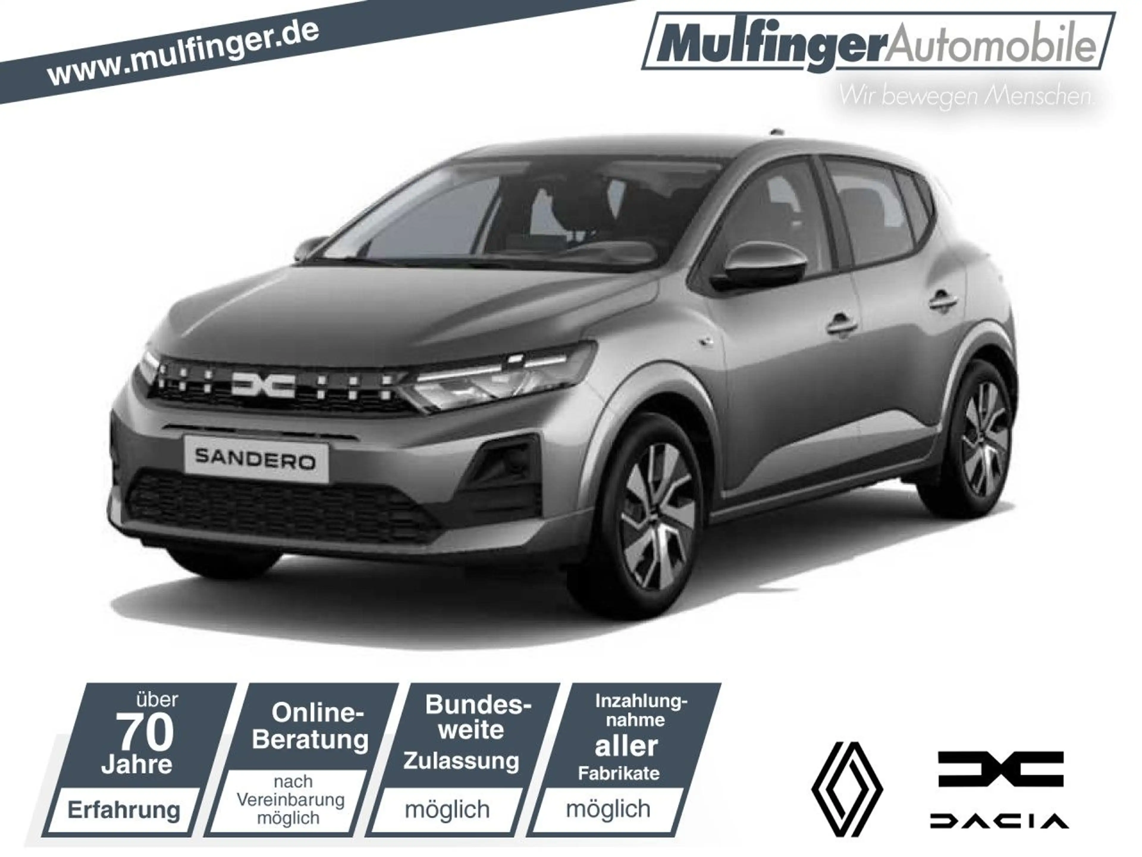 Dacia Sandero Expression ECO-G 120 Autom !LEASING 157,-! WKR !