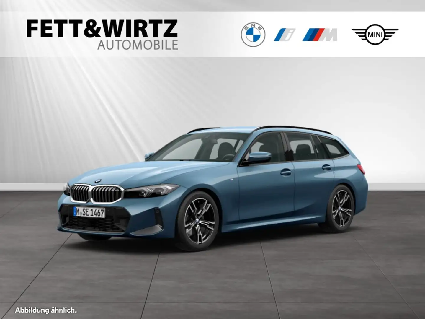BMW 330 i xDrive Touring M Sport|Stop&Go|HiFi|LC-Plus Blu/Azzurro - 1