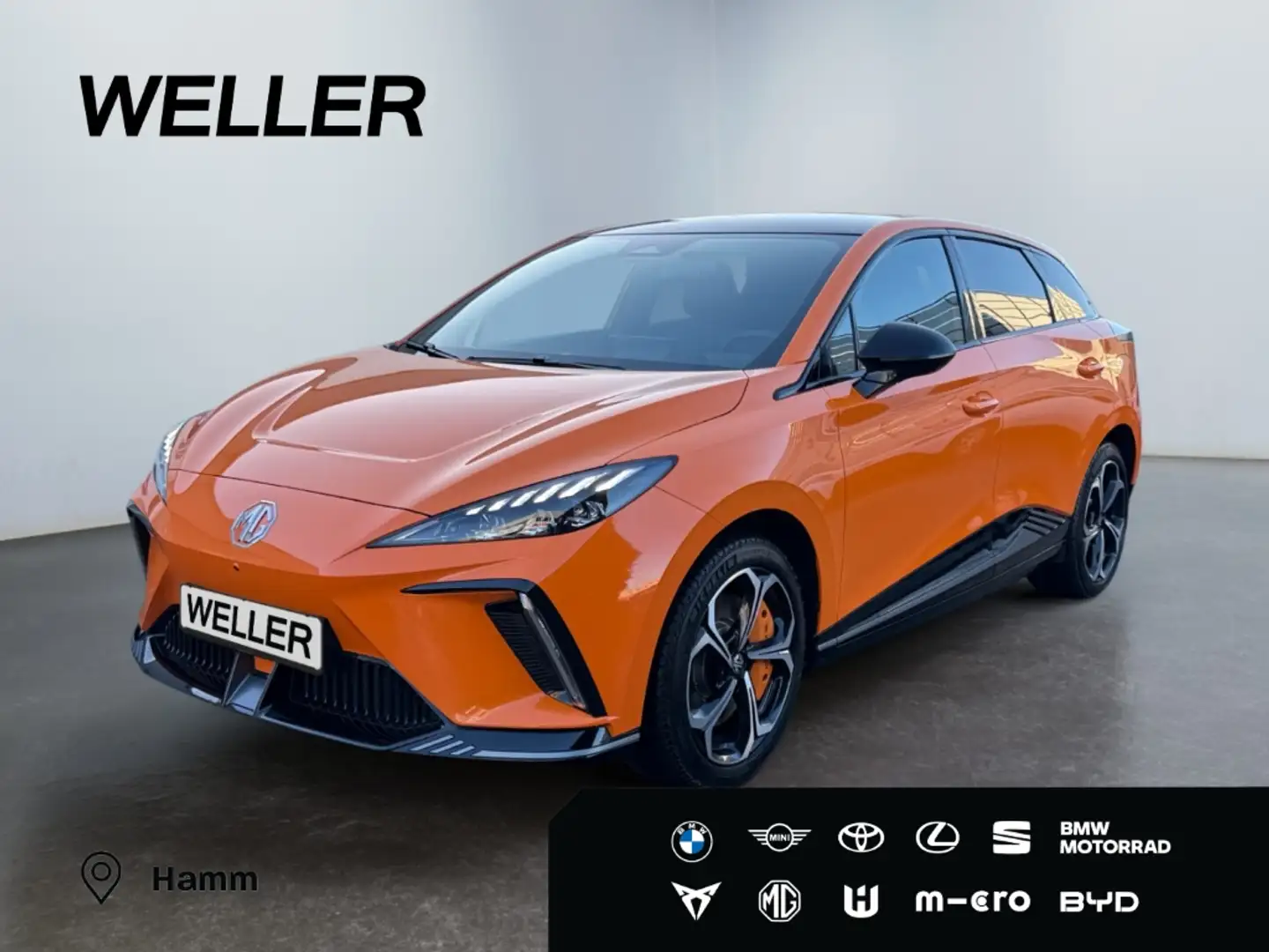 MG MG4 XPOWER*360°Kamera*ACC*PDC*CarPlay*LED*SHZ* Orange - 1