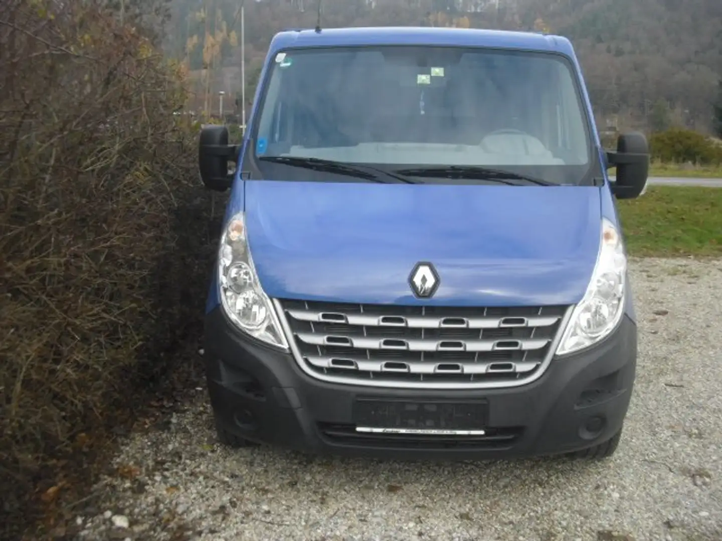 Renault Master L3H1 3,5t Pritsche mit Plane Blau - 2