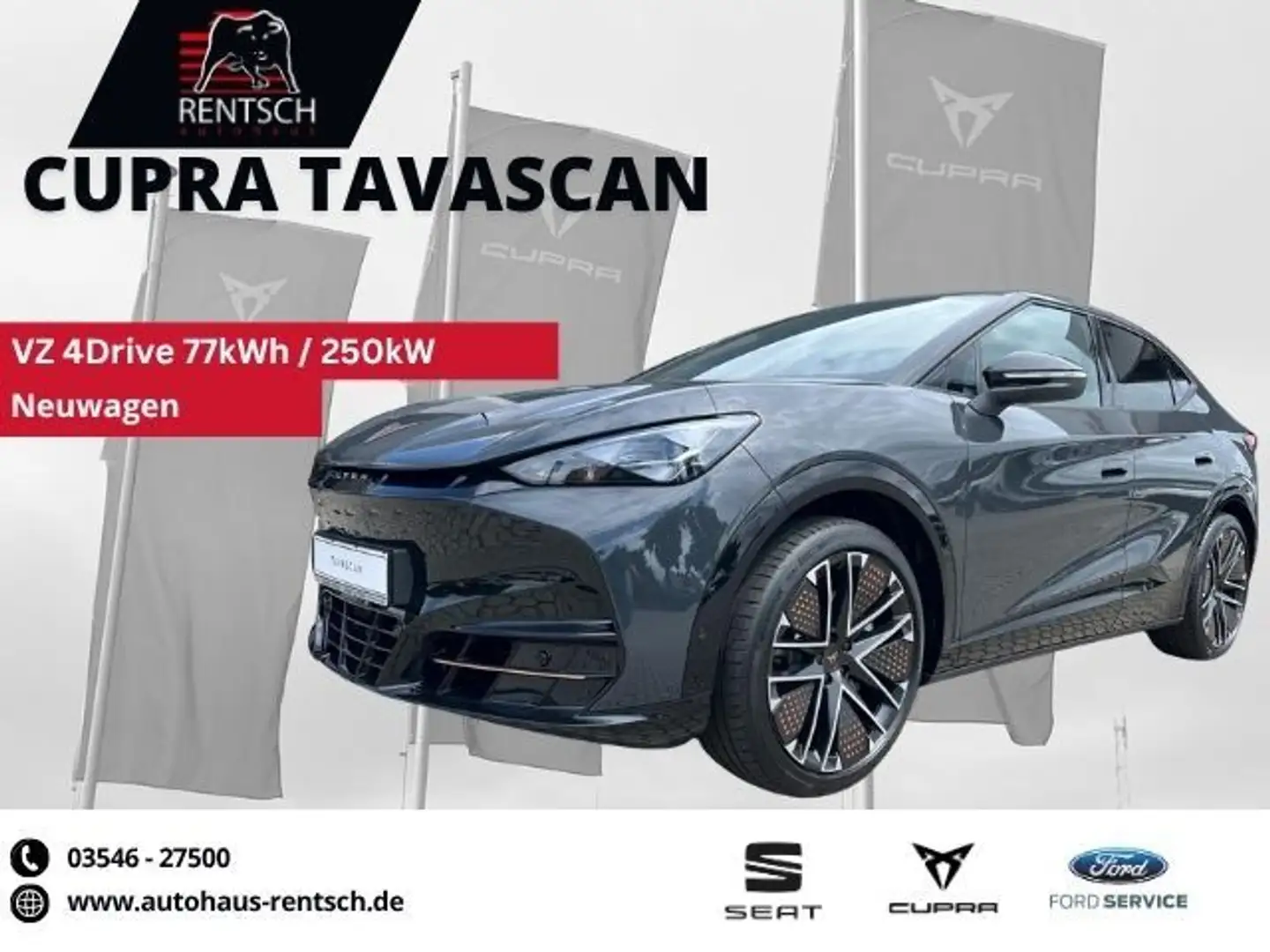 CUPRA Tavascan VZ 4Drive 77 kWh *Extreme-Paket* Grau - 1