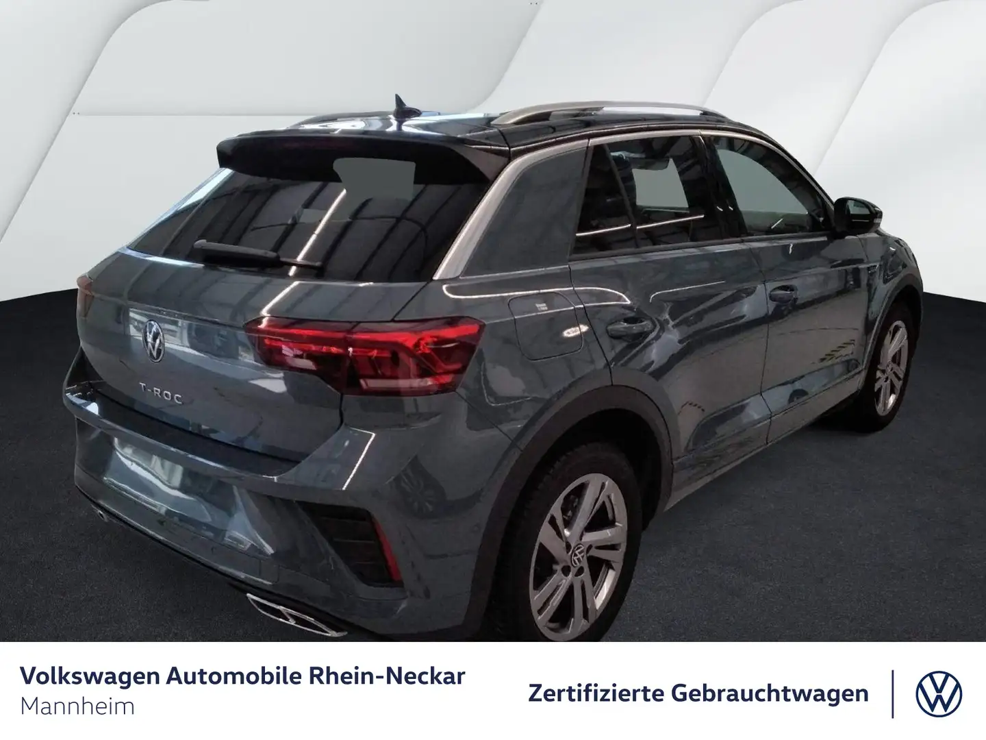 Volkswagen T-Roc 1.5 TSI R-Line DSG Navi AHK Kamera uvm Blau - 2