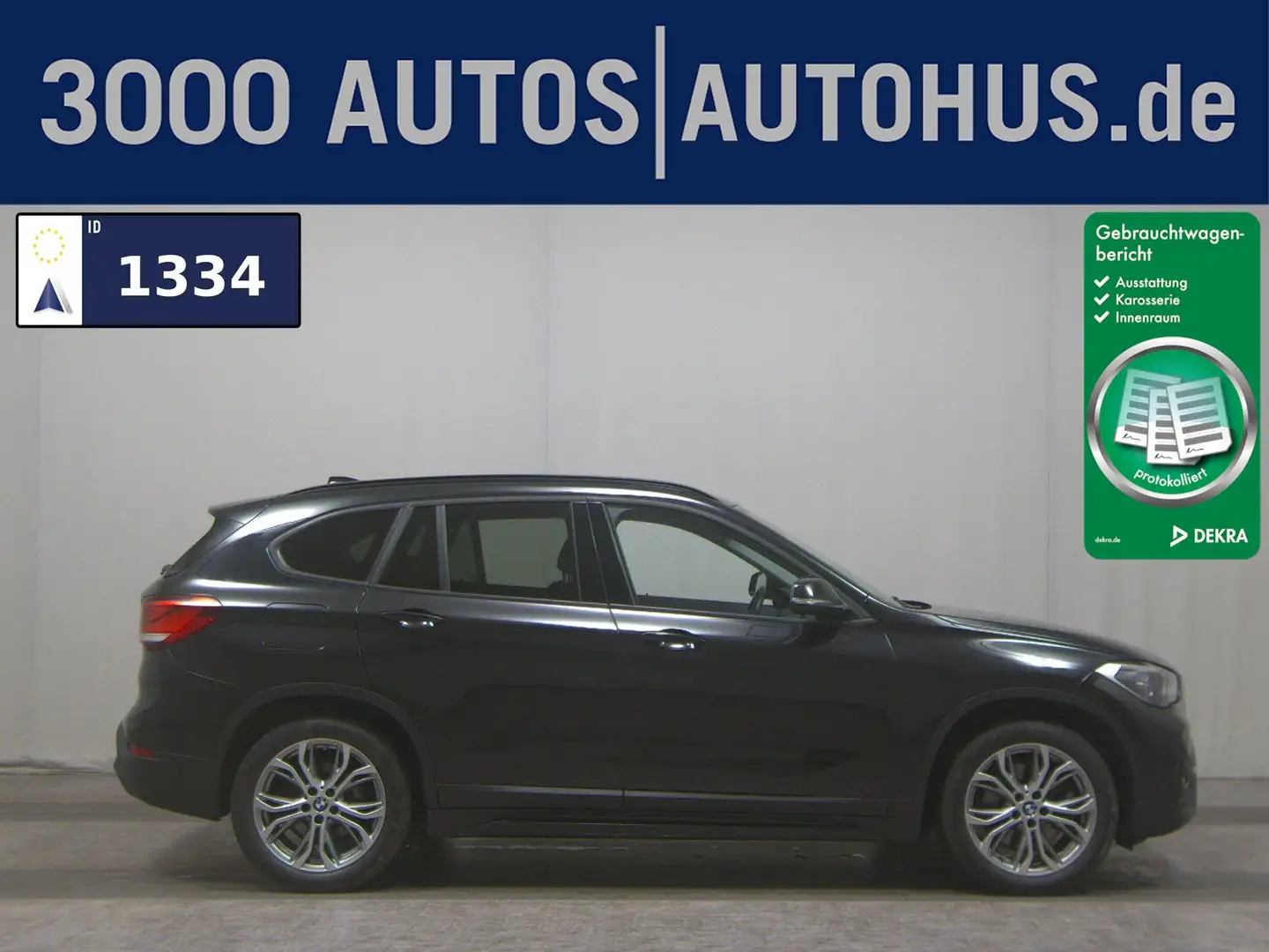 BMW X1 xDrive25e Sport-Line Navi LED HuD AHK SHZ PDC Schwarz - 1