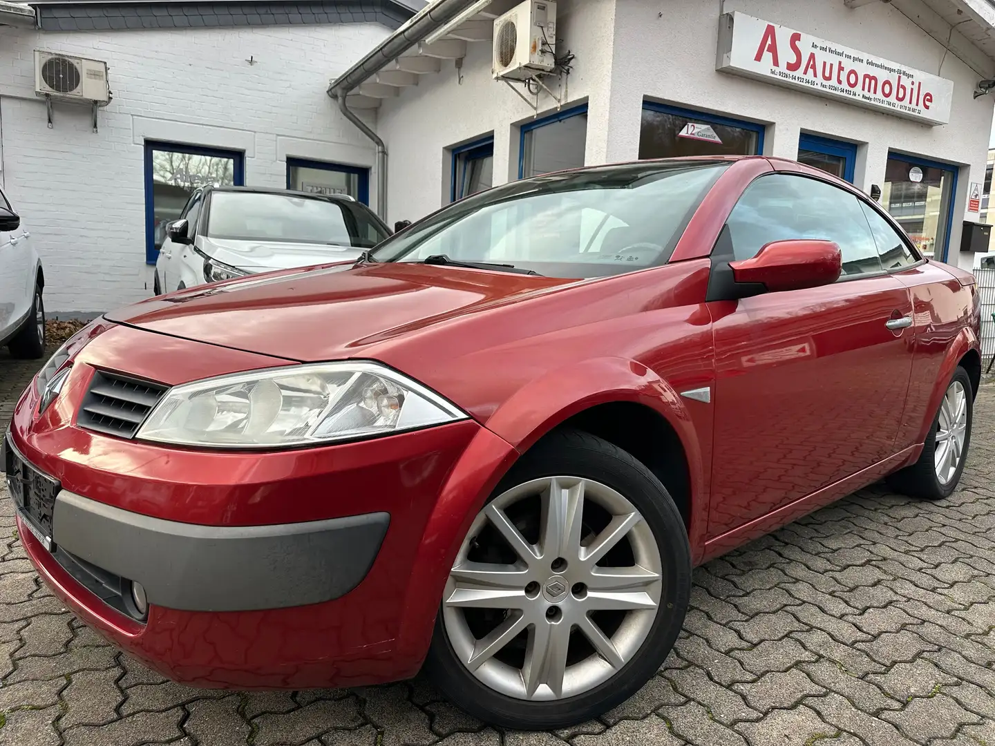 Renault Megane 1.6 Dynamique CABRIO+LEDER+17"+SHZ+KEYLESS+KLIMA Rot - 1