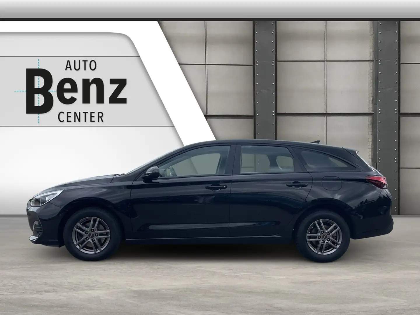 Hyundai i30 CW 1.0 T-GDI SELECT KLIMA Klima Navi Zwart - 2