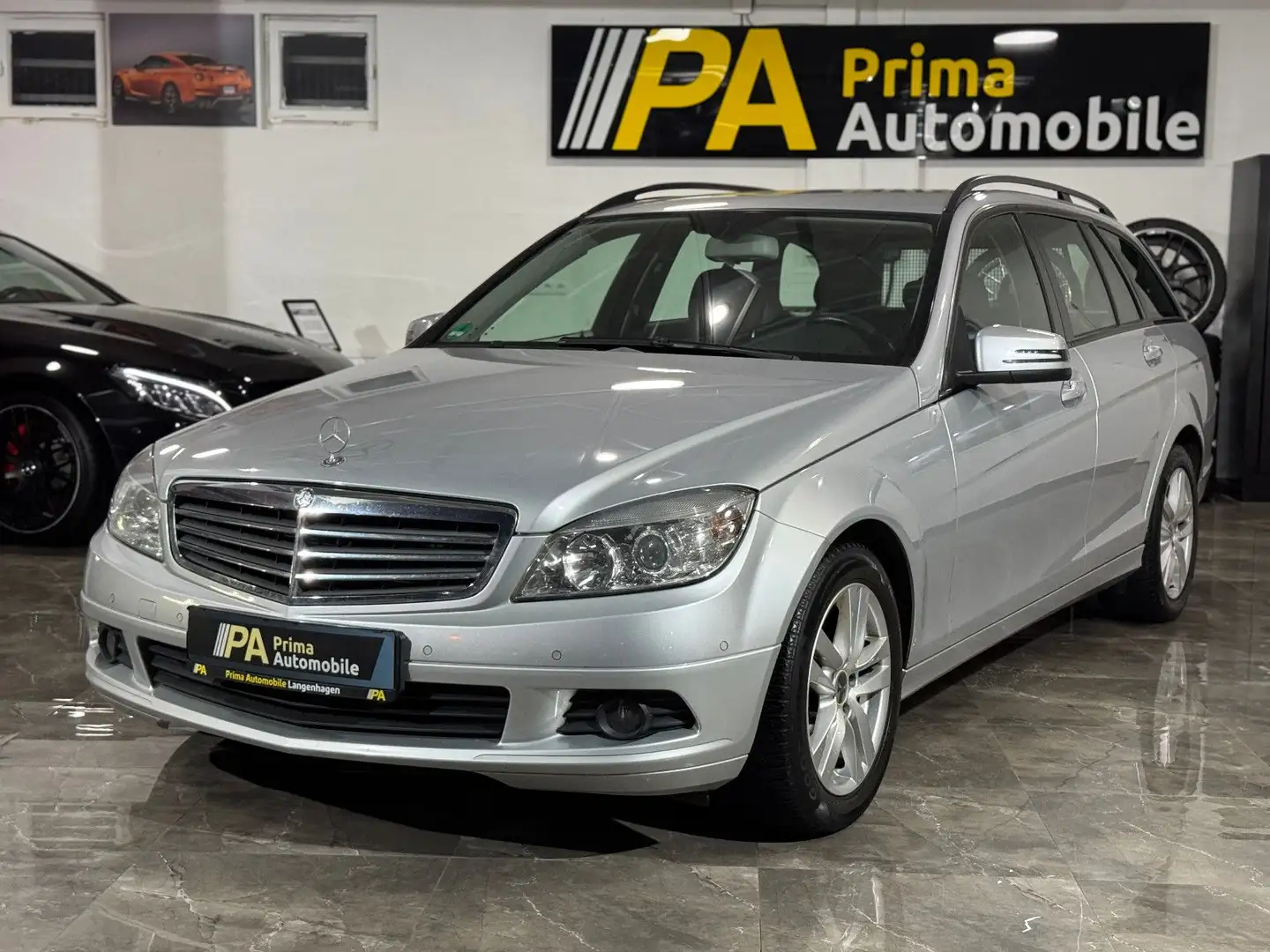 Mercedes-Benz C 180 T Kompressor / Navi Klimaauto Sitzheizung Ezüst - 1