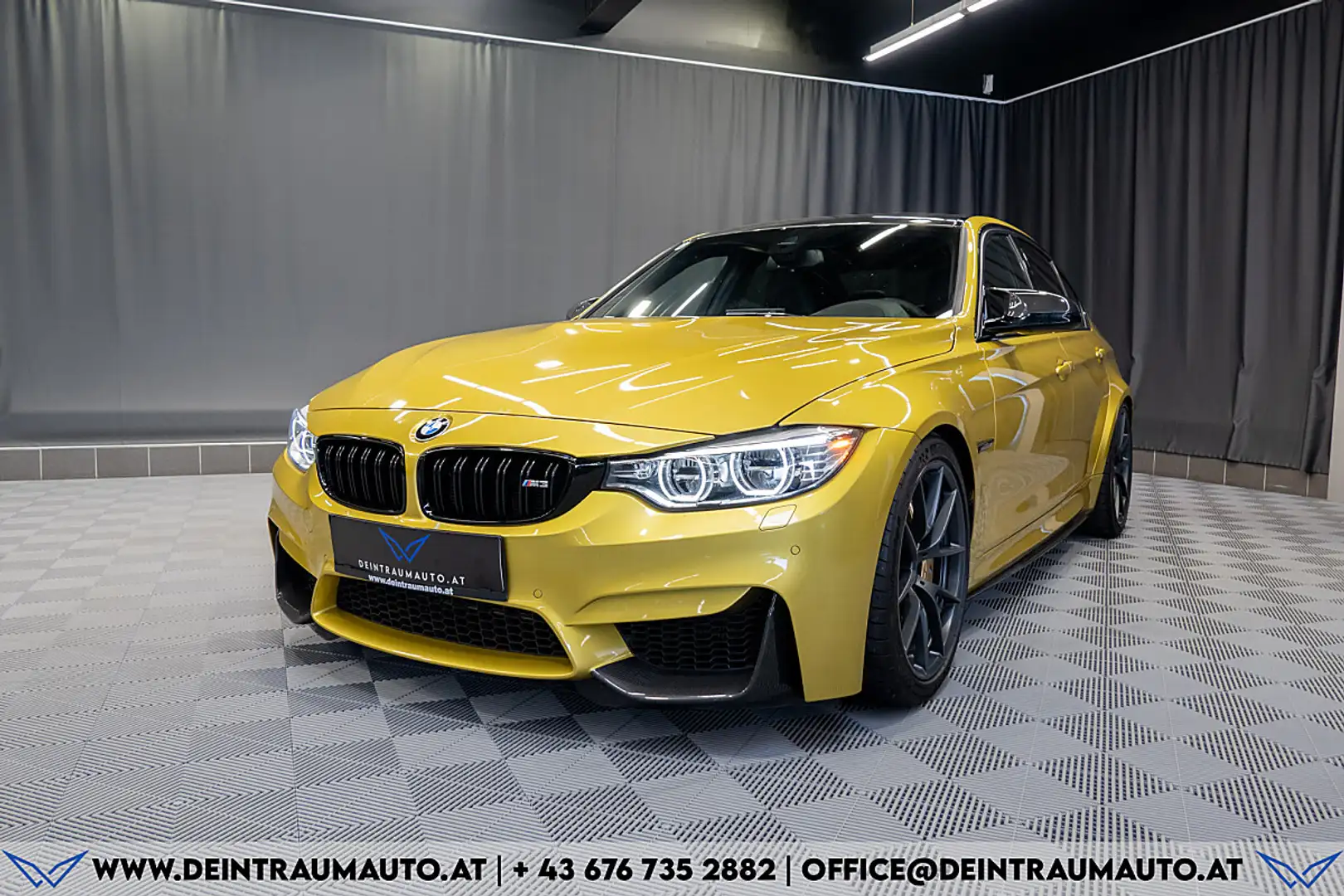 BMW M3 F80 Competition*CS Felgen*Akrapovic*Eventuri*Ty... Gelb - 2