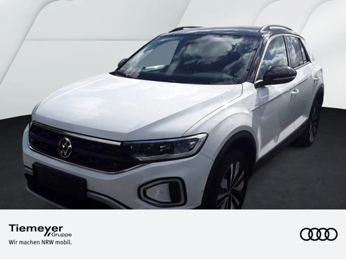 Volkswagen T-Roc 2.0 TDI DSG GOAL NAVI AHK KAMERA SITZHZ Weiß - 1