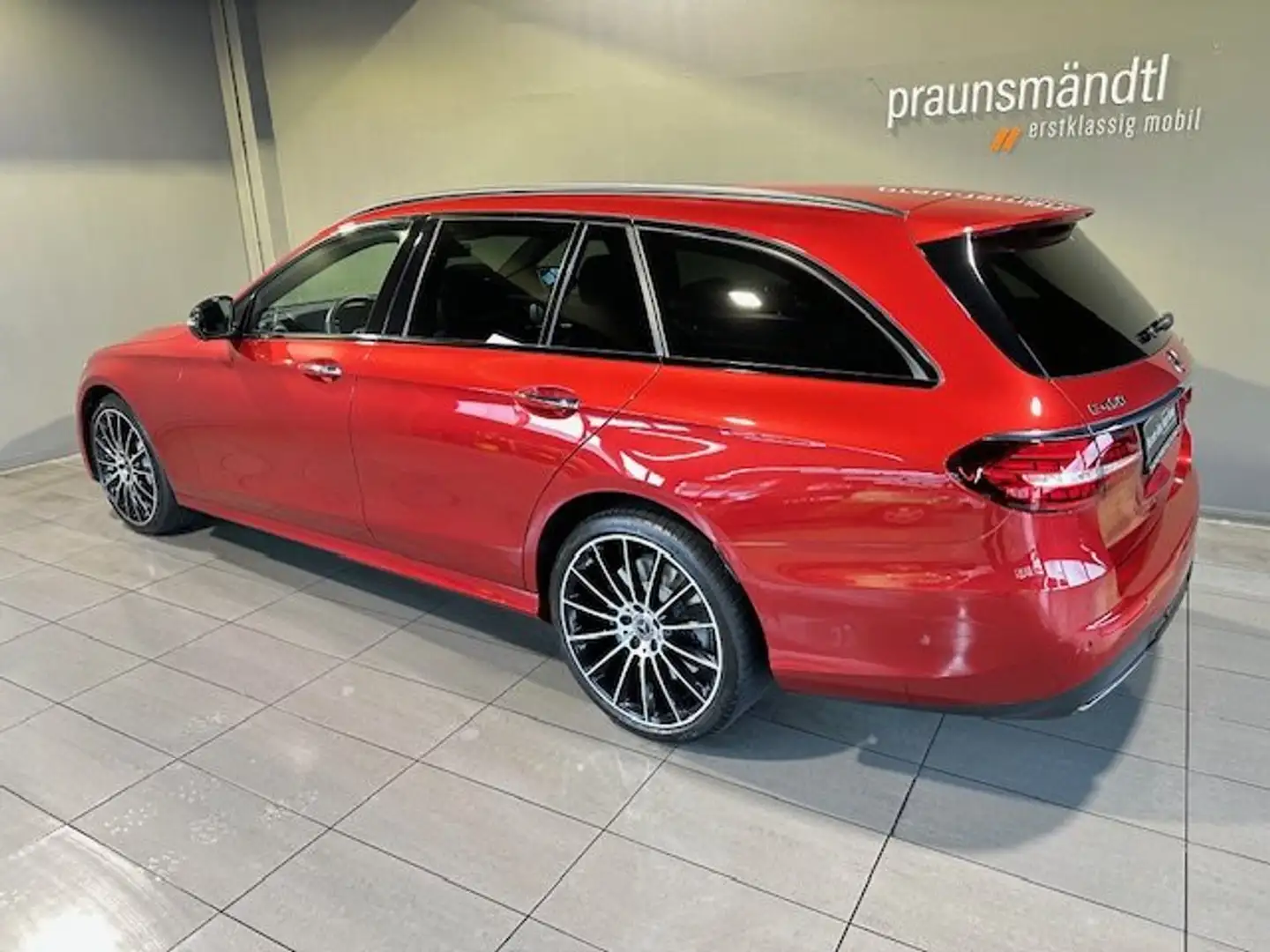 Mercedes-Benz E 450 4M T AMG Pano/AHK/StaHzg/Dist/HeadUp/Sound Rot - 2
