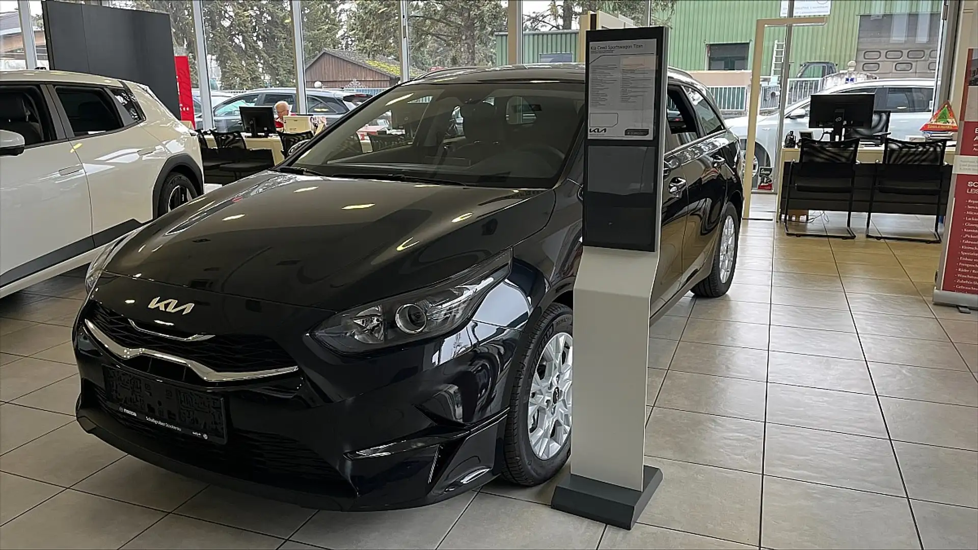 Kia Ceed SW / cee'd SW ceed SW 1,5 TGDI Silber 48V DCT Schwarz - 1