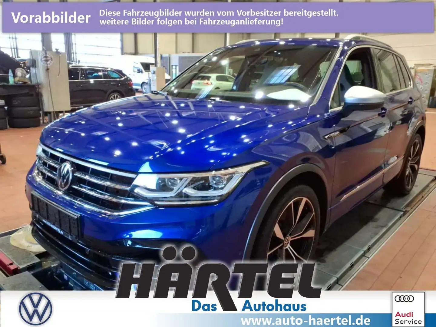 Volkswagen Tiguan R 4MOTION 2.0 TSI DSG (+ACC-RADAR) Navi LED Blau - 1