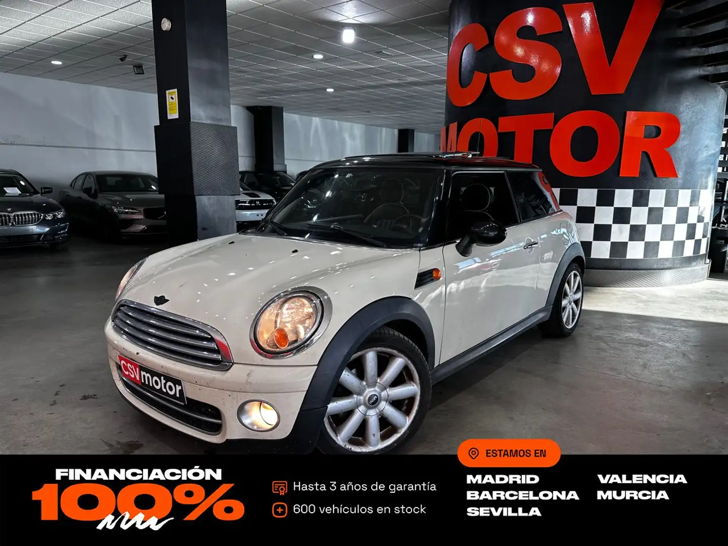 MINI Cooper D Aut. Blanco - 1