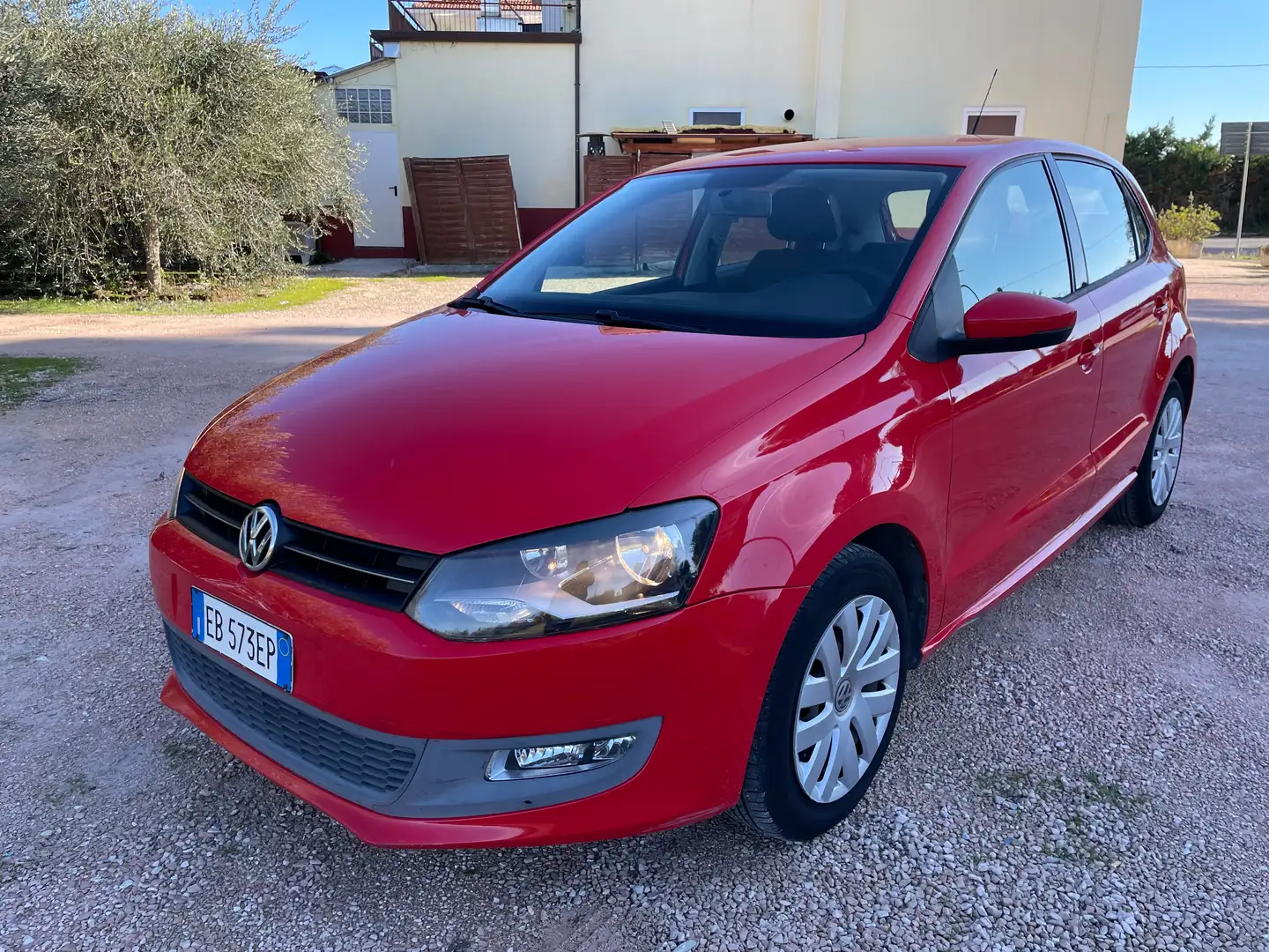 Volkswagen Polo Polo V 1.4 FSI Highline Rosso - 1