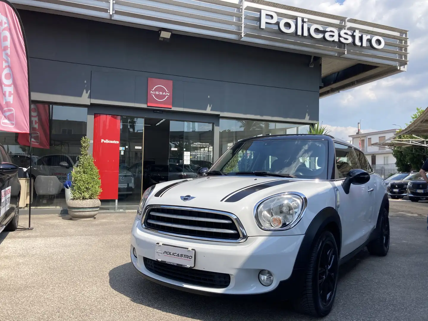 MINI Cooper D Paceman Mini Paceman 1.6 Cooper D NAVI PELLE CRUISE Bianco - 1