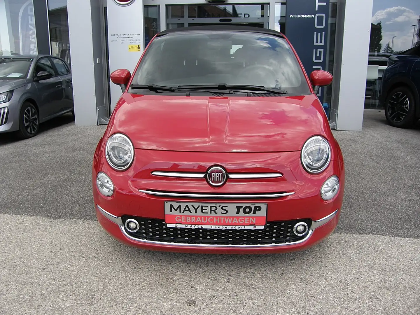 Fiat 500C FireFly Hybrid 70 Dolcevita Rot - 2