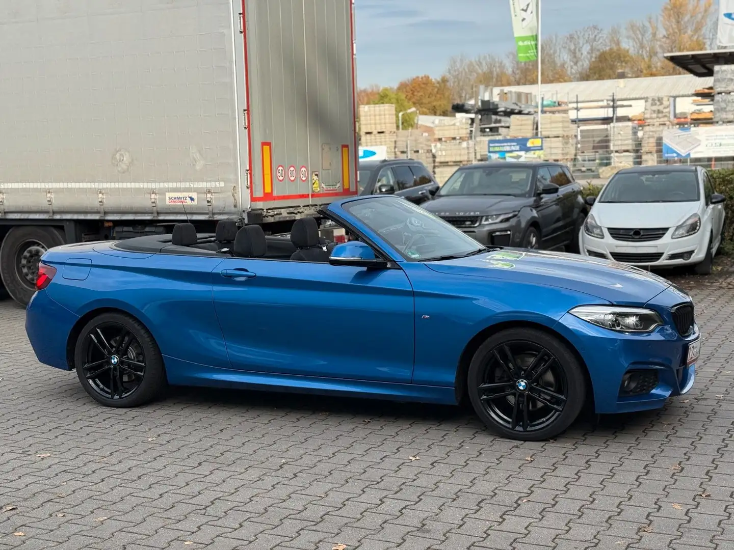 BMW 220 i M Sport Auto. Garantie*Navi *AHK*Alcantara Albastru - 1
