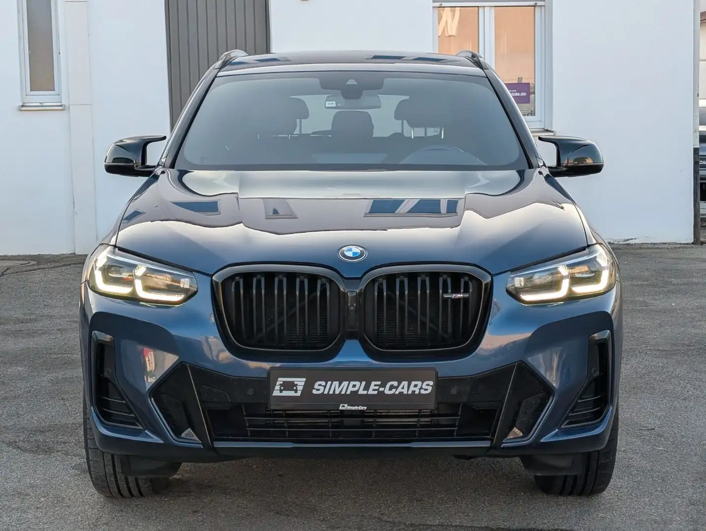 BMW X3 M i Mild Hybrid xDrive*AHK*LIVE*HUD*INNO*HA Bleu - 2