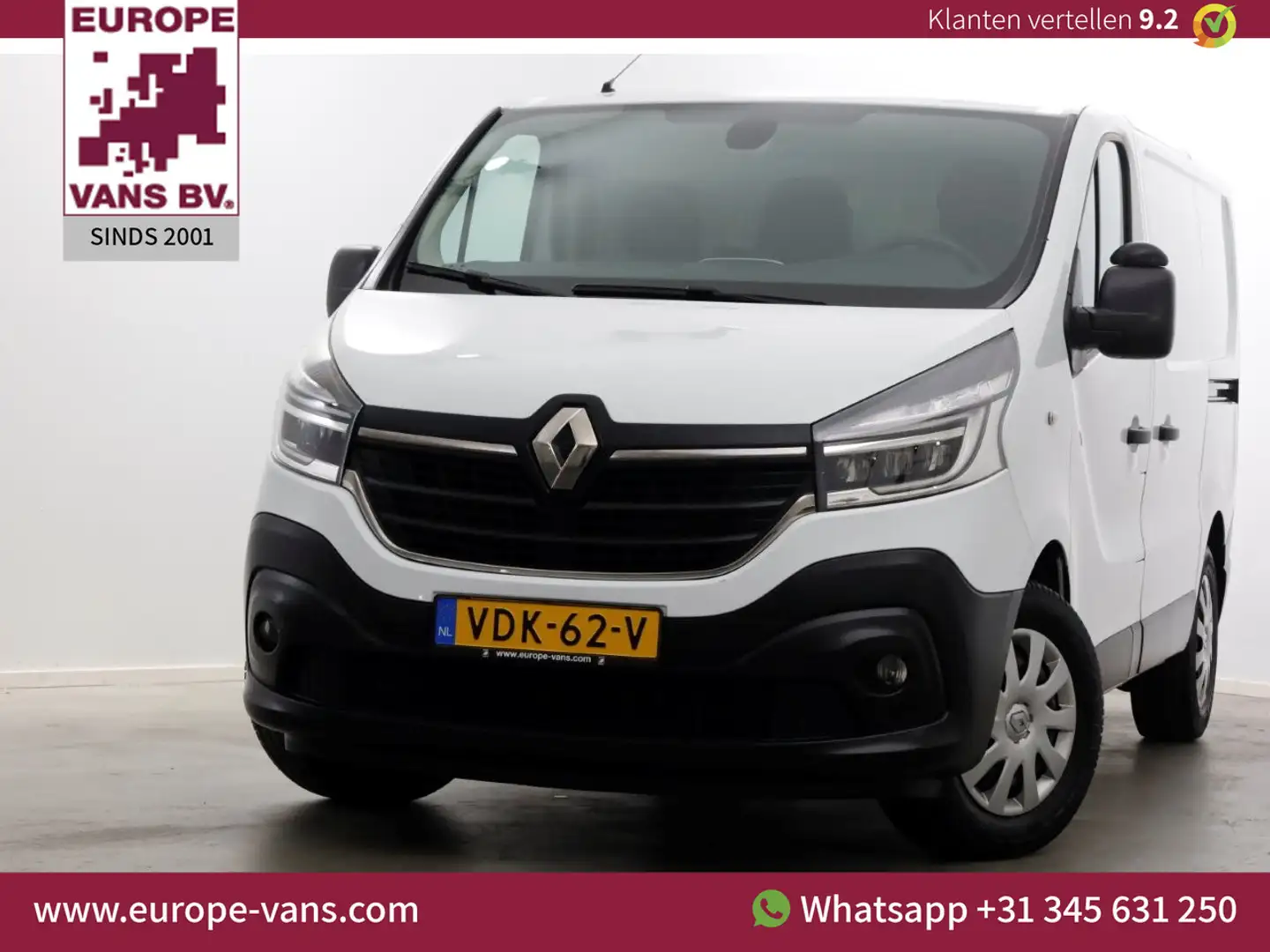 Renault Trafic 2.0 dCi 145pk E6 L1H1 Comfort Navi/LED/2x Schuifde Blanc - 1