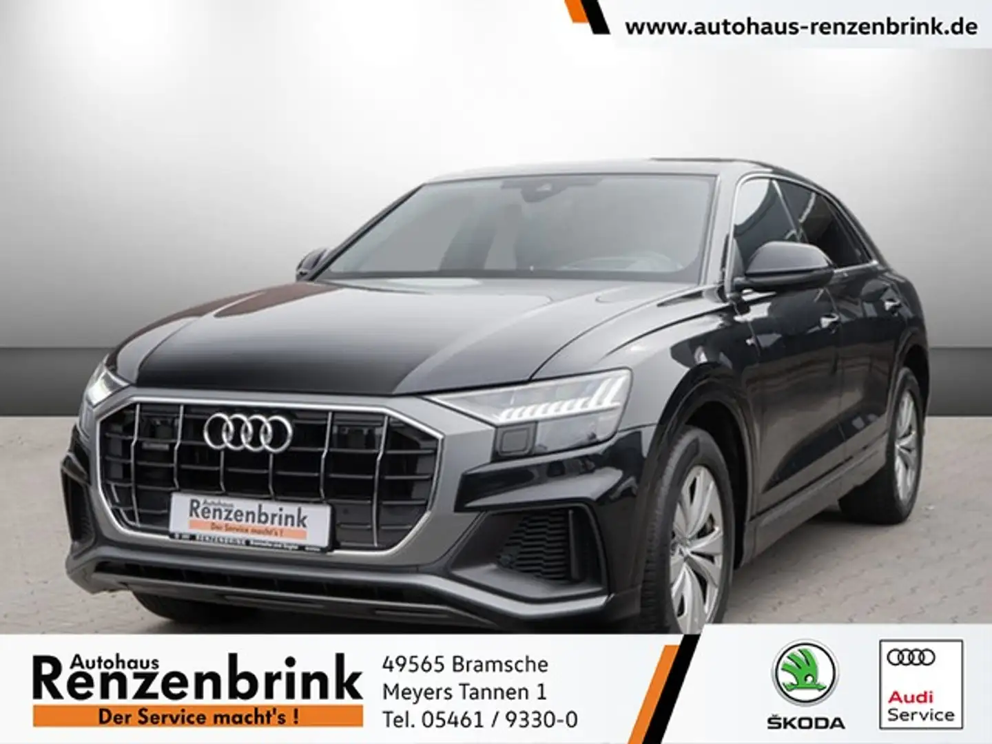 Audi Q8 50 TDI quattro S line selection LUFTF.+B&O+RFK+... Schwarz - 1