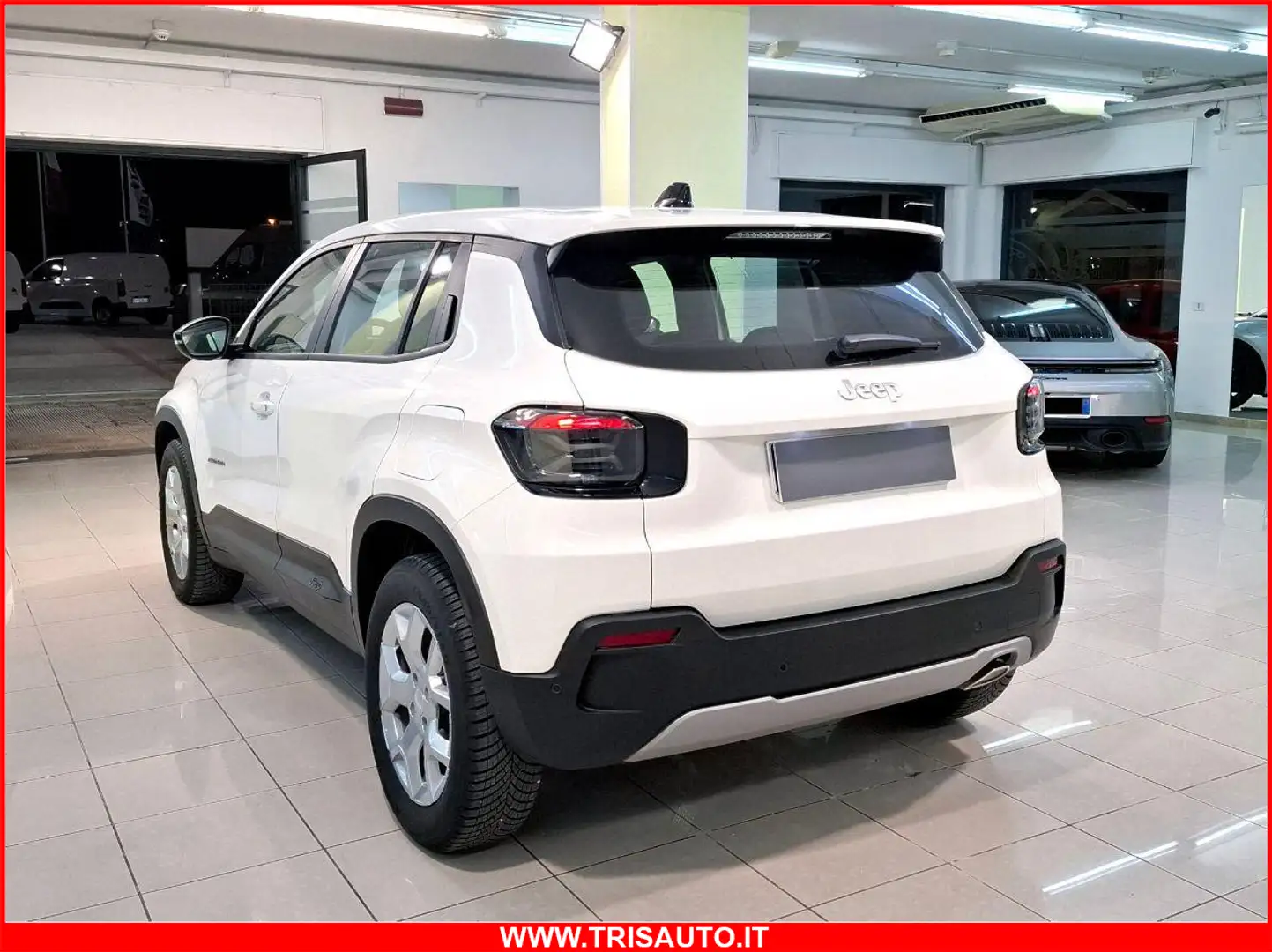 Jeep Avenger 1.2 T Altitude NEOPATENTATI (FULL LED+PELLE+NAVI) Bianco - 2