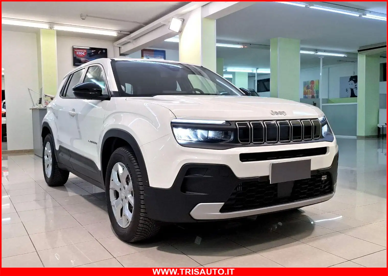 Jeep Avenger 1.2 T Altitude NEOPATENTATI (FULL LED+PELLE+NAVI) Bianco - 1