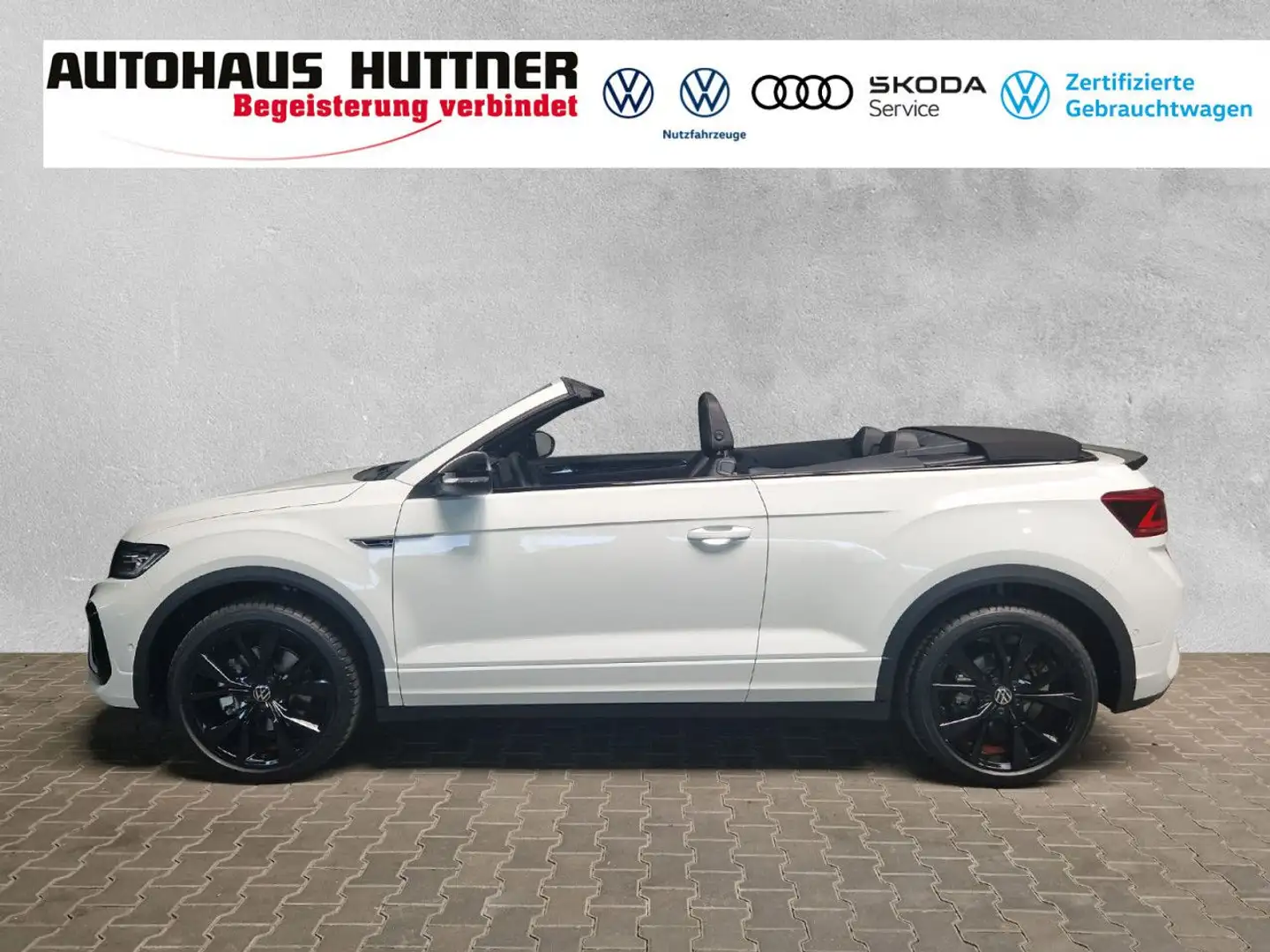 Volkswagen T-Roc Cabriolet R-LINE 1.5 TSI DSG NAV AHK LED ACC Weiß - 2