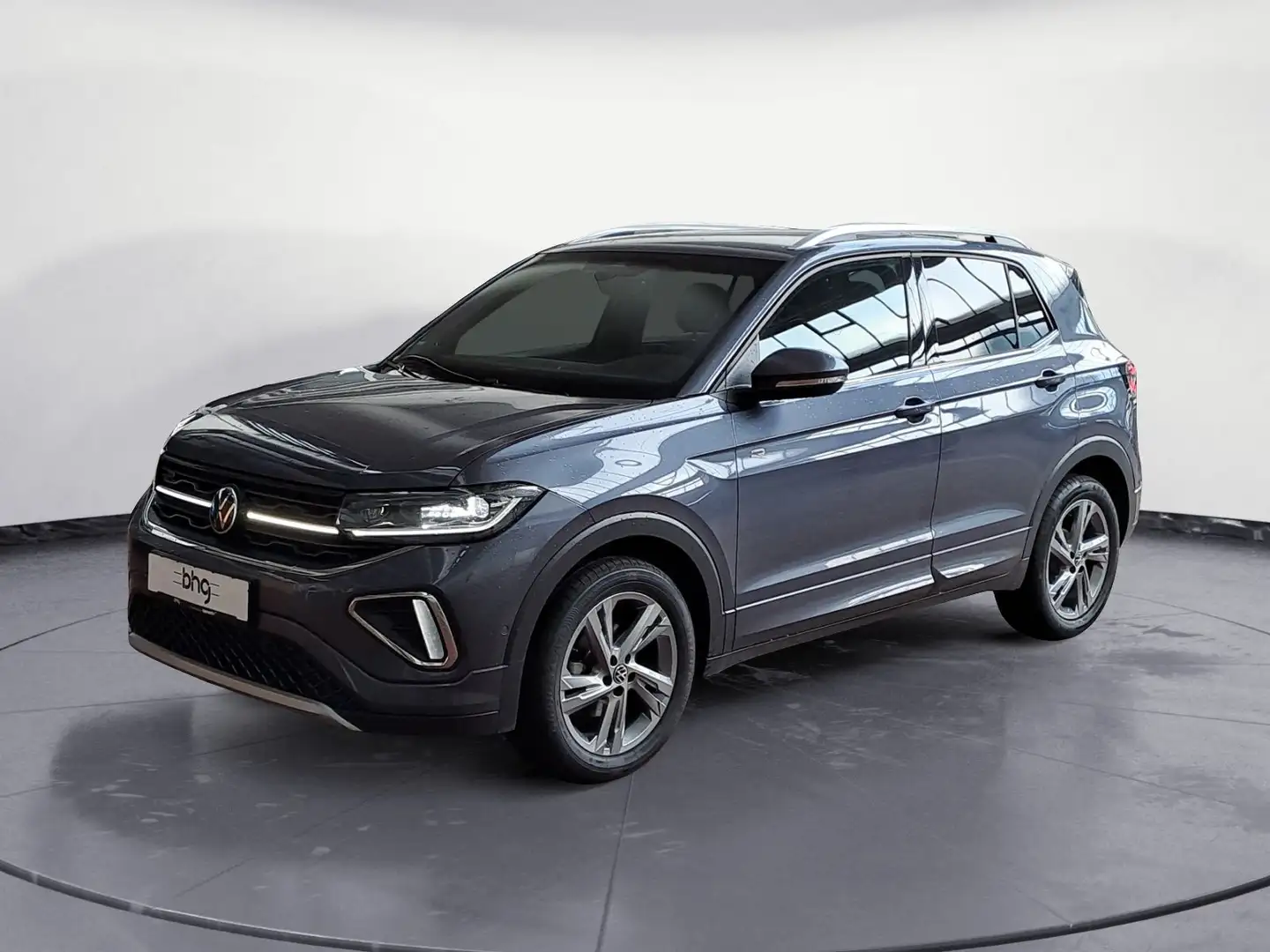 Volkswagen T-Cross 1.5 TSI DSG R-Line AHK Kamera ACC Keyles Grau - 2
