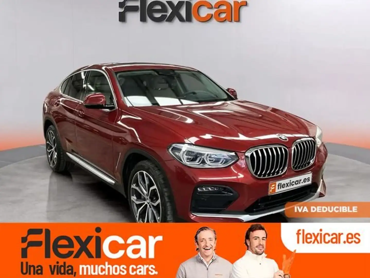 BMW X4 xDrive30d Rojo - 1