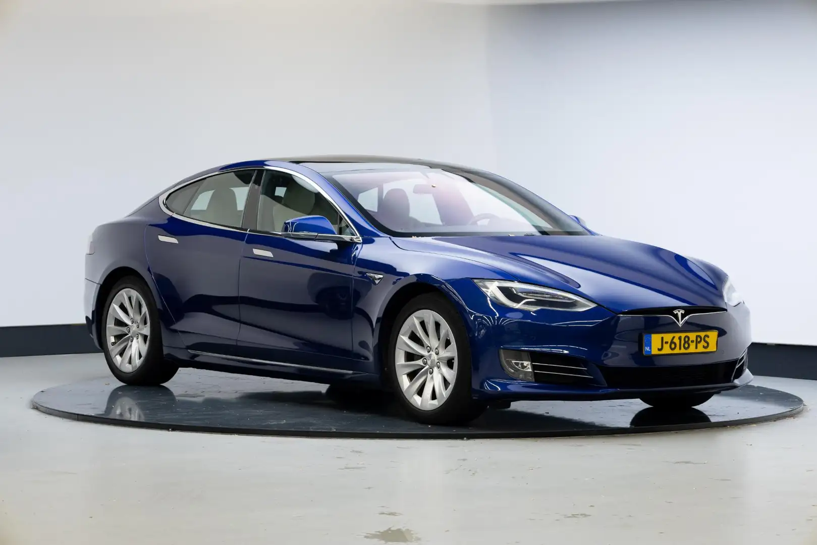 Tesla Model S Long Range Blauw - 1