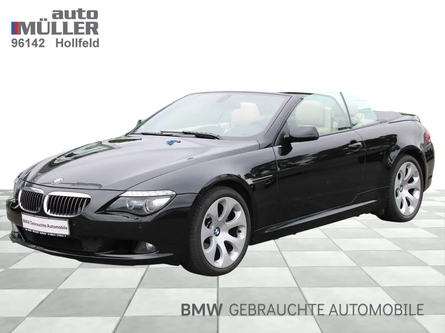 BMW 650 i HiFi DAB Dyn.Dr. Aktivlenkung Xenon BT Schwarz - 1