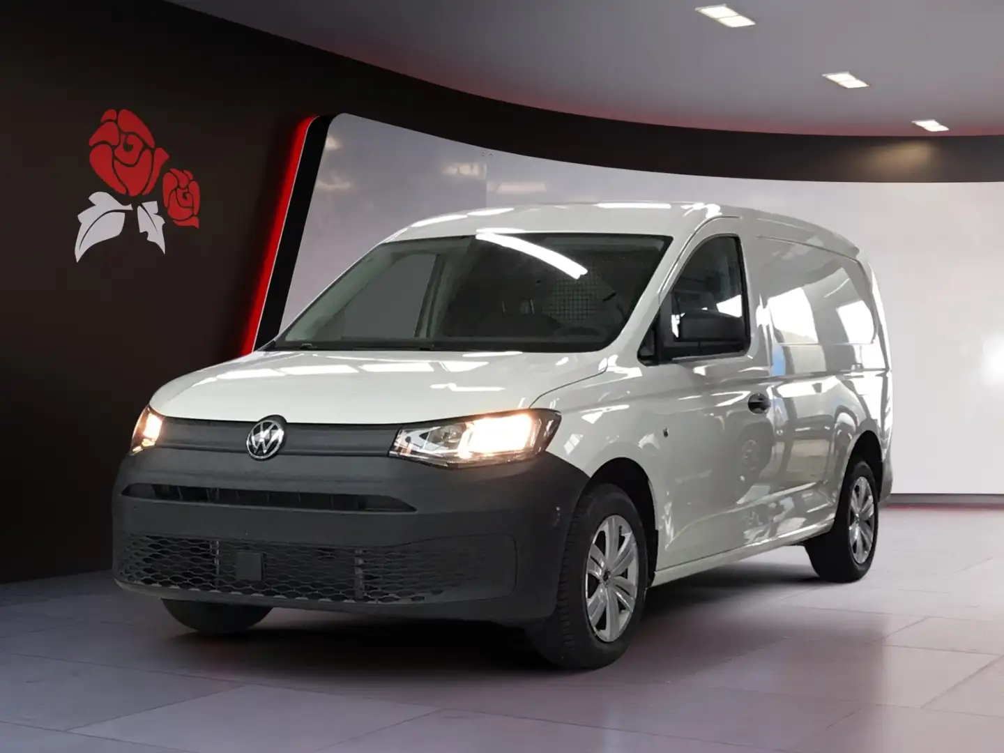 Volkswagen Caddy Cargo Maxi 2,0 TDI Klima AHK Weiß - 2