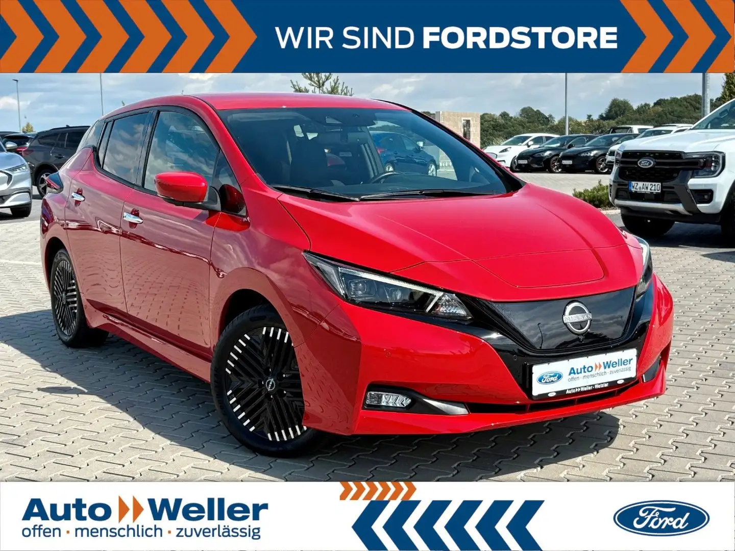 Nissan Leaf N-Connecta 40 kWh LED 360 ° 1. Hand ! Rood - 1