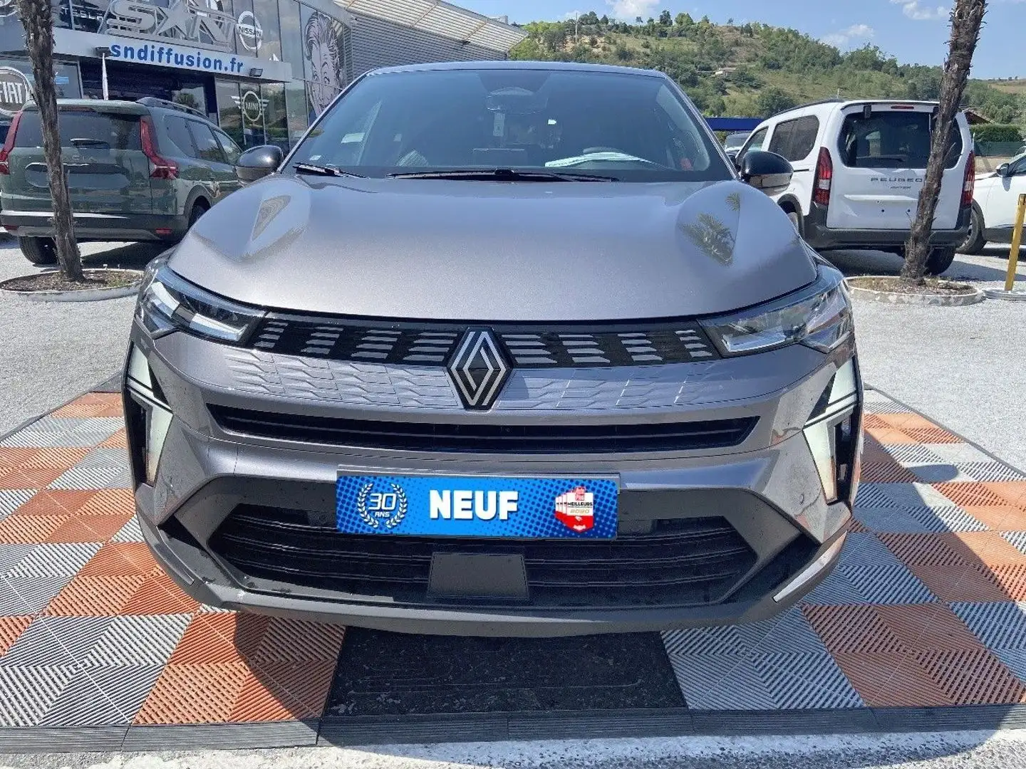 Renault Symbioz E-Tech full hybrid 145 TECHNO GPS Caméra Hayon JA  Gris - 2