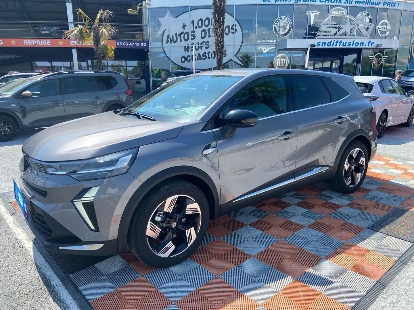 Renault Symbioz E-Tech full hybrid 145 TECHNO GPS Caméra Hayon JA  Gris - 1